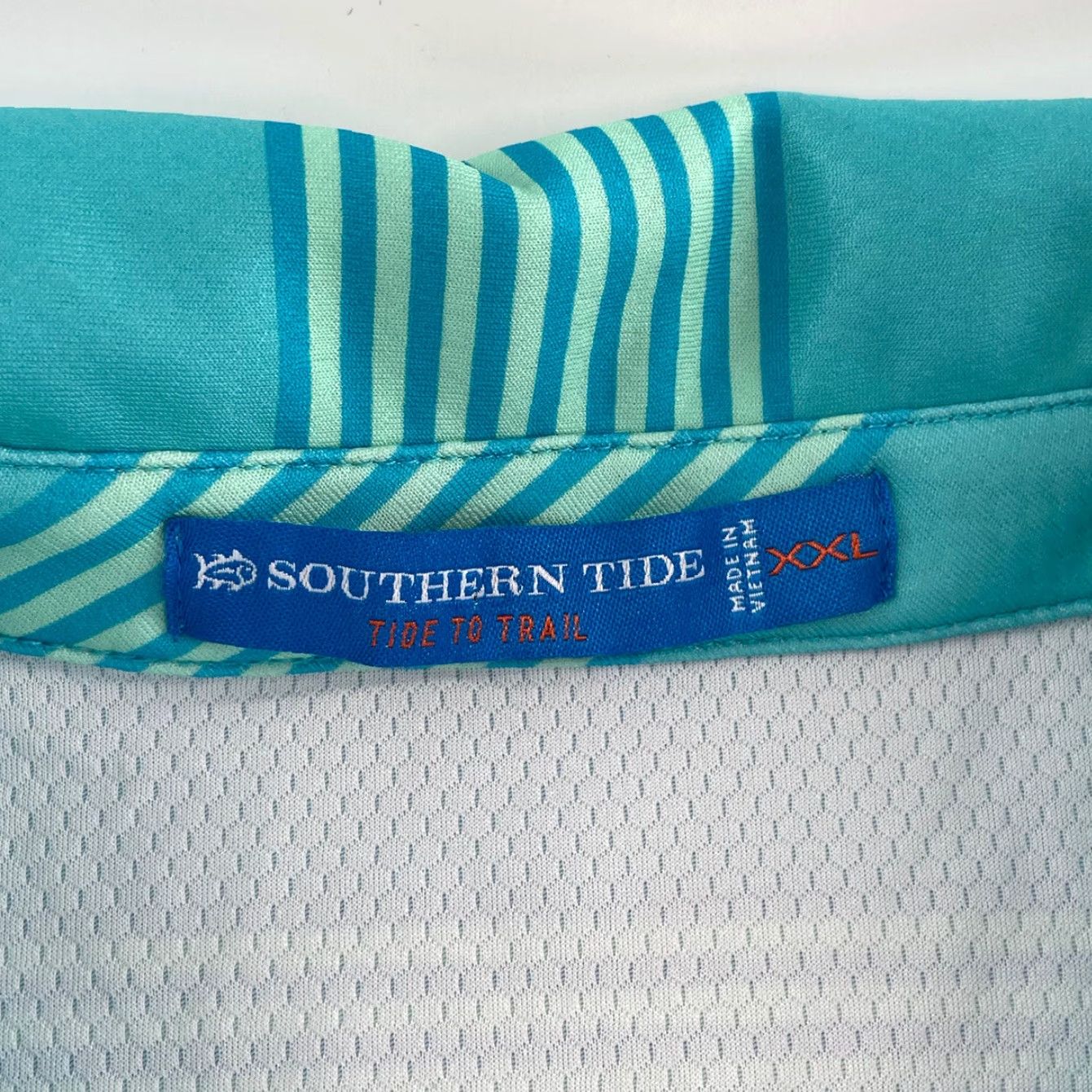 Southern Tide Southern Tide Shirt Adult 2XL Blue Polo Tide To Trail Golf Greenville Mens NEW Size US XXL / EU 58 / 5 - 5 Thumbnail
