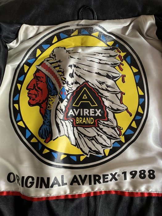 Avirex AVIREX leather jacket, New Millennium, vintage 90s hip hop M Size US M / EU 48-50 / 2 - 4 Thumbnail