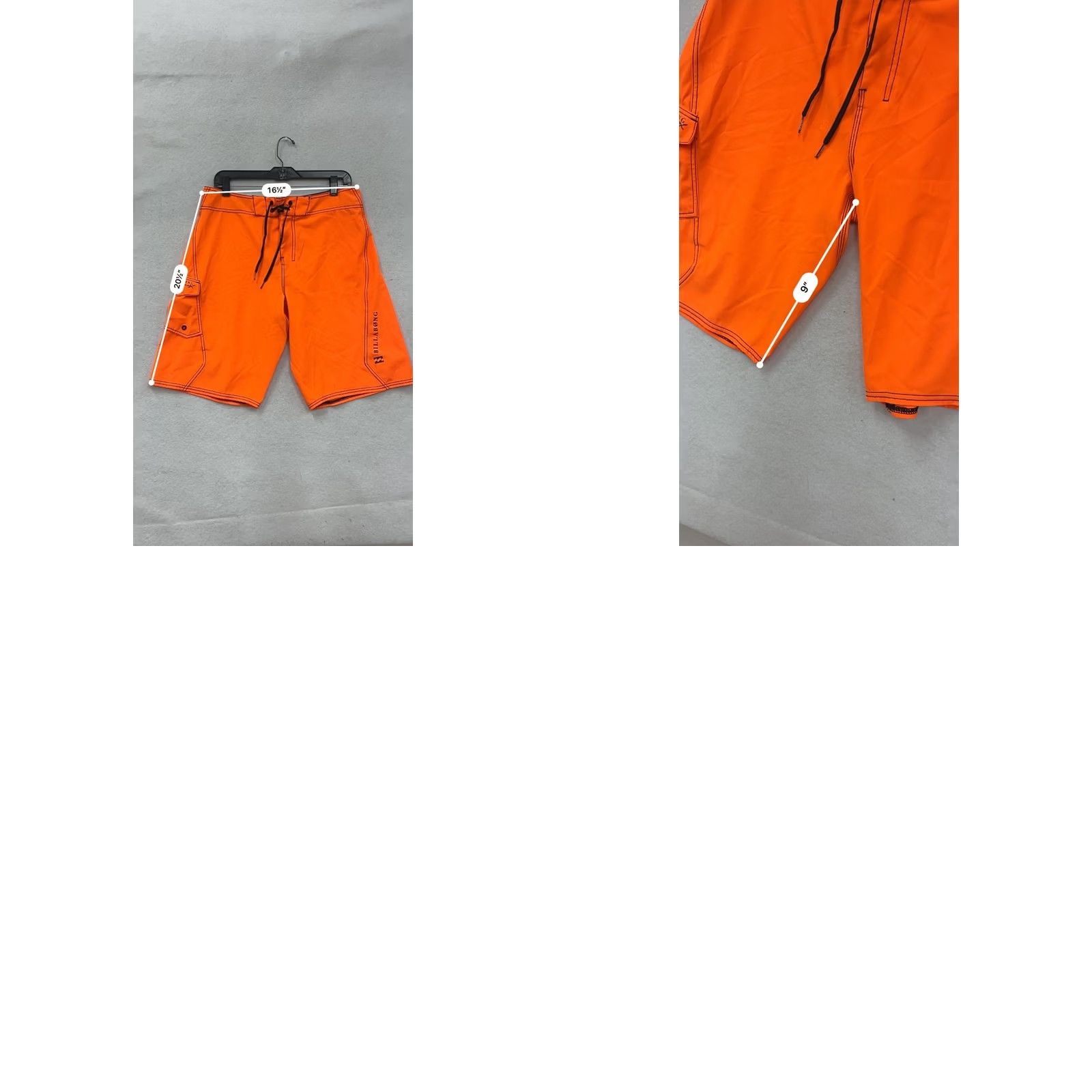 Billabong Billabong PX3 Platinum Recycler 32 Orange Swim Board Shorts Mens Size US 32 / EU 48 - 8 Thumbnail