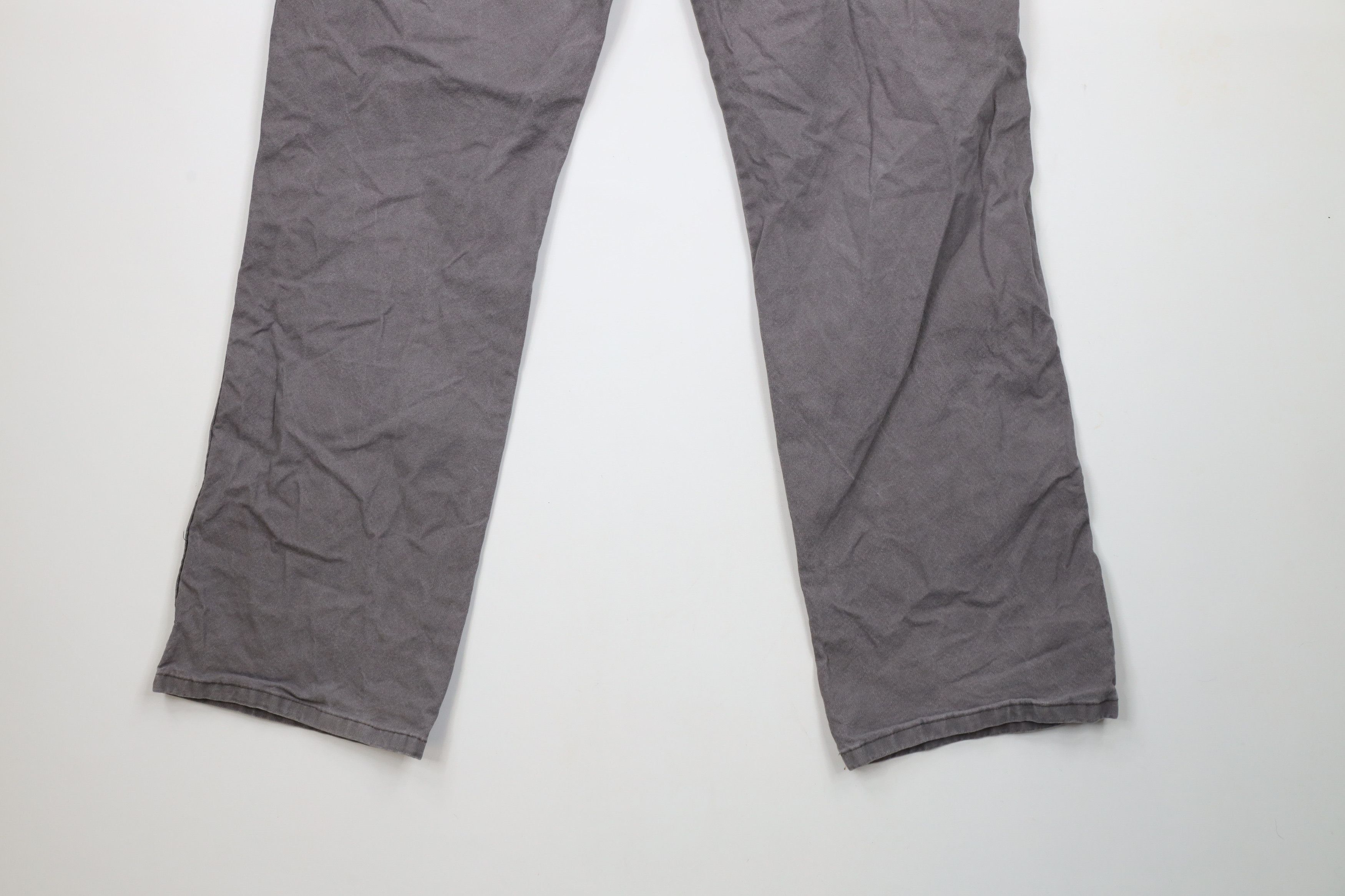 Dickies × Vintage Vintage Dickies Fit Wide Leg Dungaree Canvas Pants Gray Size US 40 / EU 56 - 10 Thumbnail