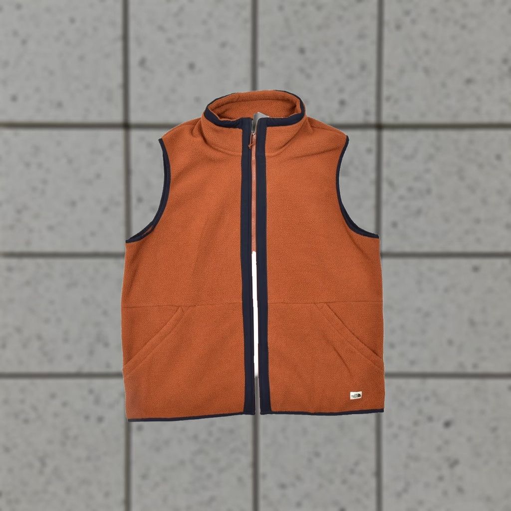 The North Face The North Face Men's Full Zip Fleece Sweater Jacket Burnt Orange XL Jacket Size US XL / EU 56 / 4 - 1 Thumbnail