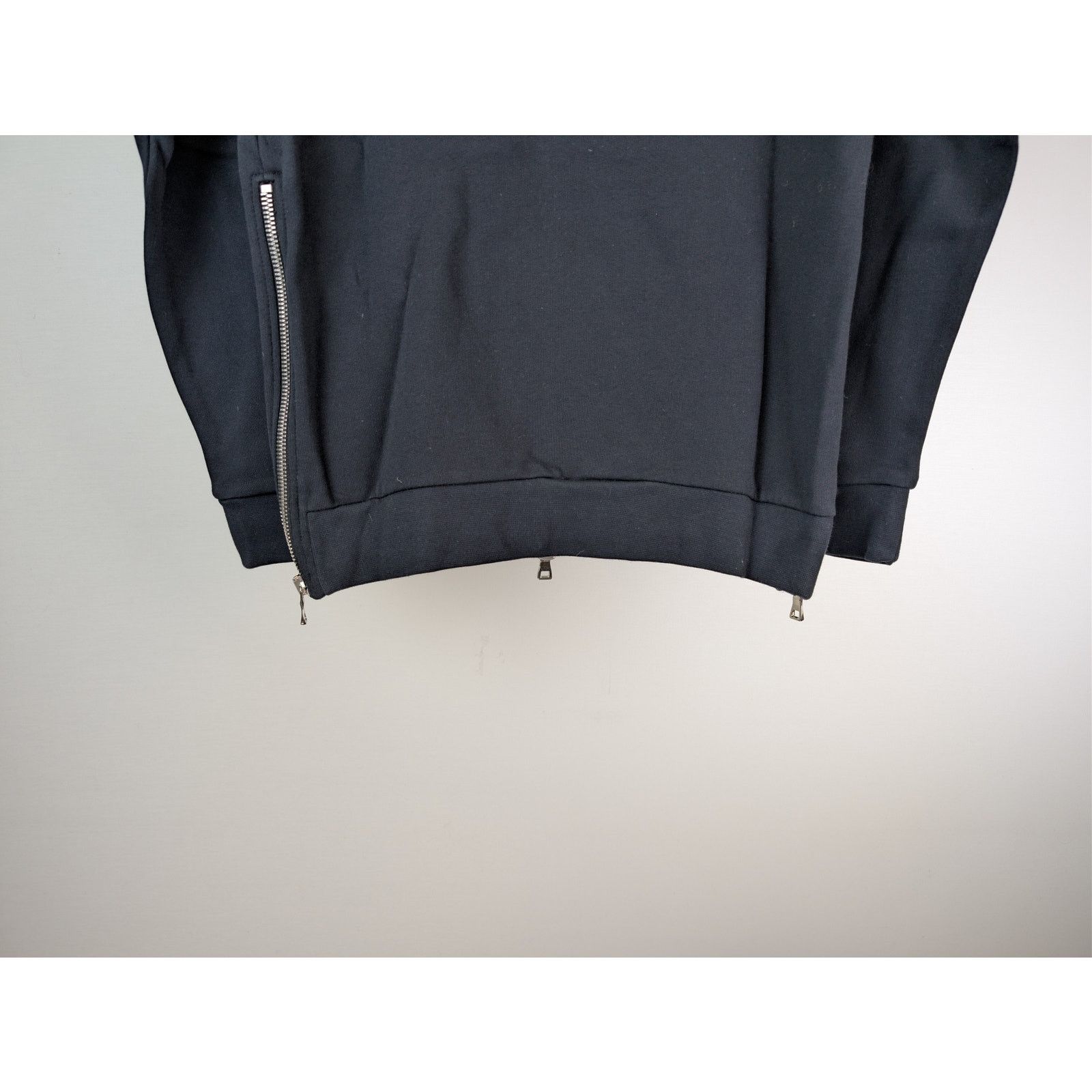 Balmain o1rshd1 Pullover Hoodie in Black Size US M / EU 48-50 / 2 - 13 Thumbnail