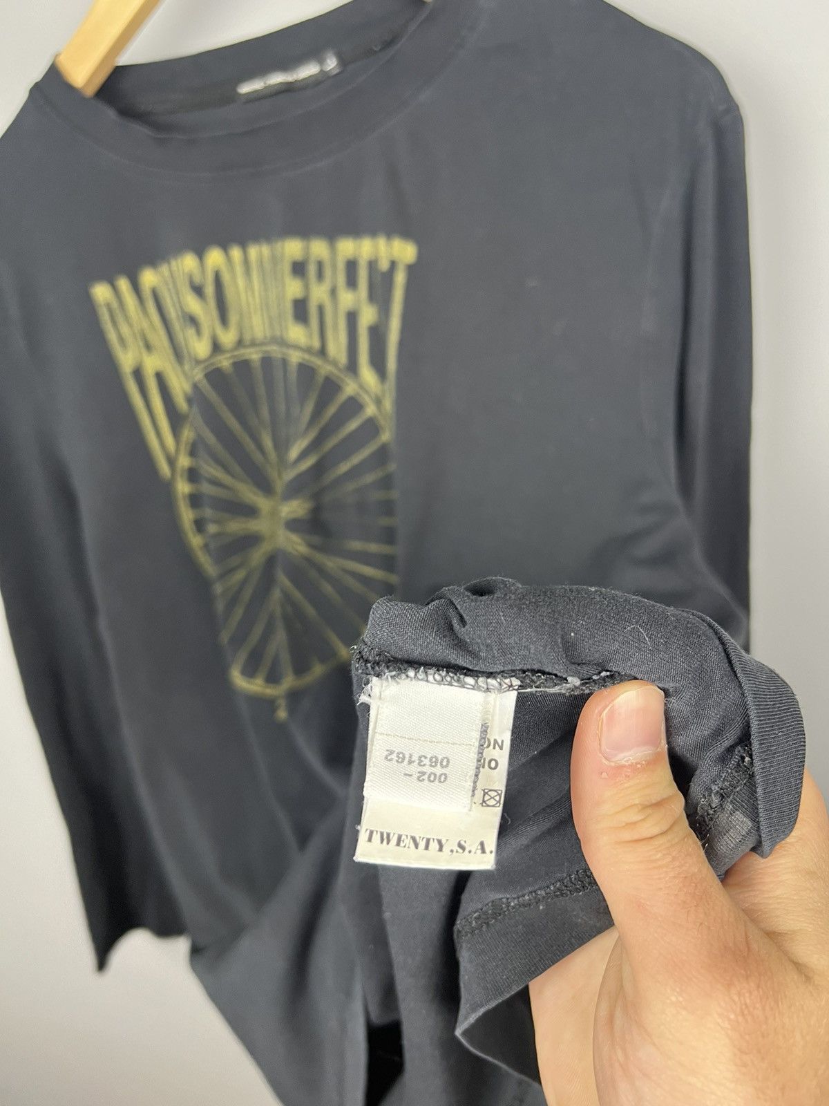 Marithe + Francois Girbaud Marithe+Francois Girbaud Avantgard Printed Longsleeve Tshirt Size US L / EU 52-54 / 3 - 7 Thumbnail