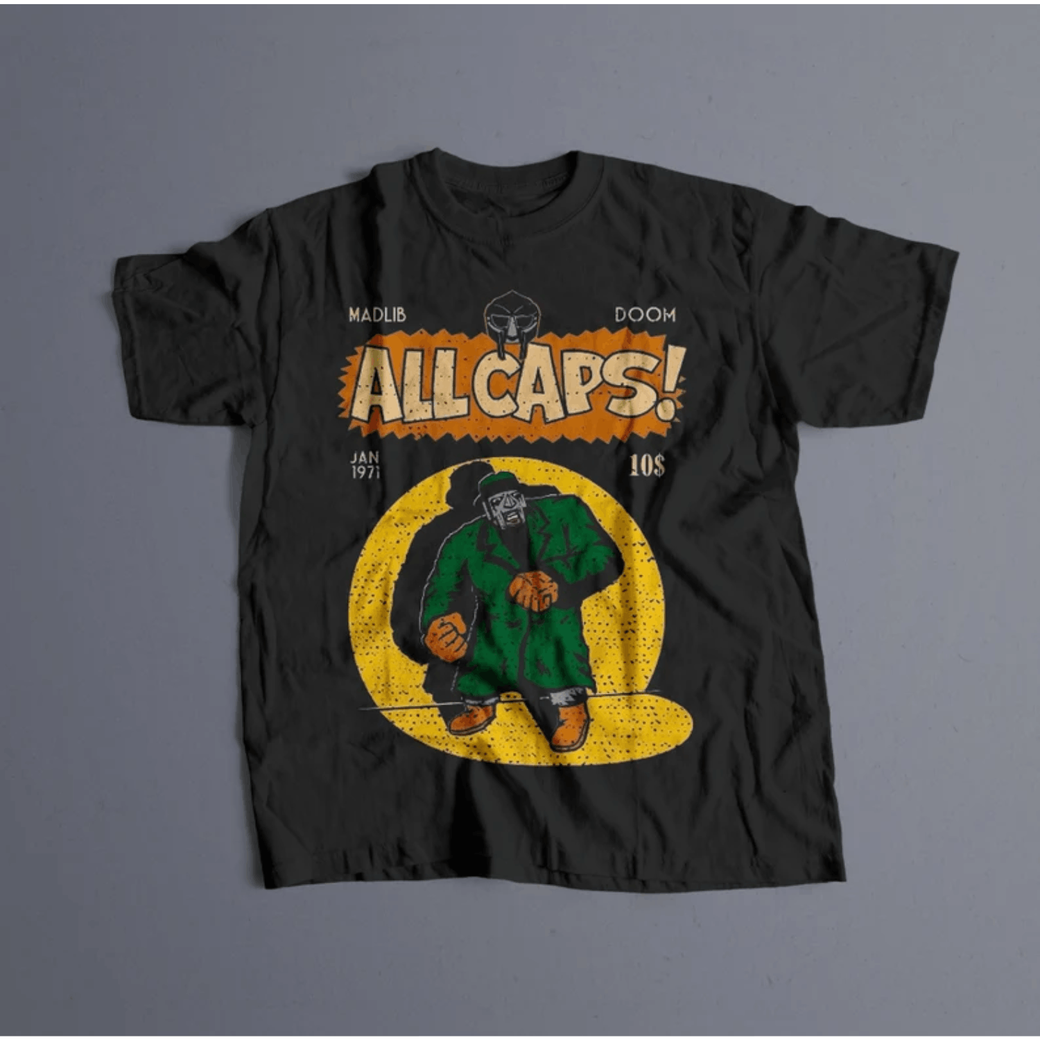 MF Doom × Streetwear × Vintage MF Doom Shirt, madlib all
