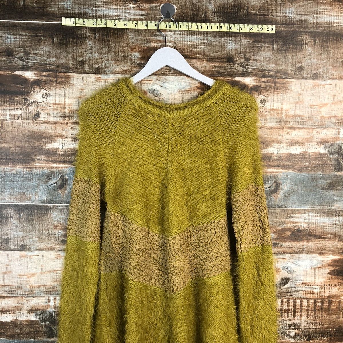 Homespun Knitwear × Japanese Brand DLL Koibito Misaki Green Knitwear vintage #C026 Size M / US 6-8 / IT 42-44 - 12 Thumbnail
