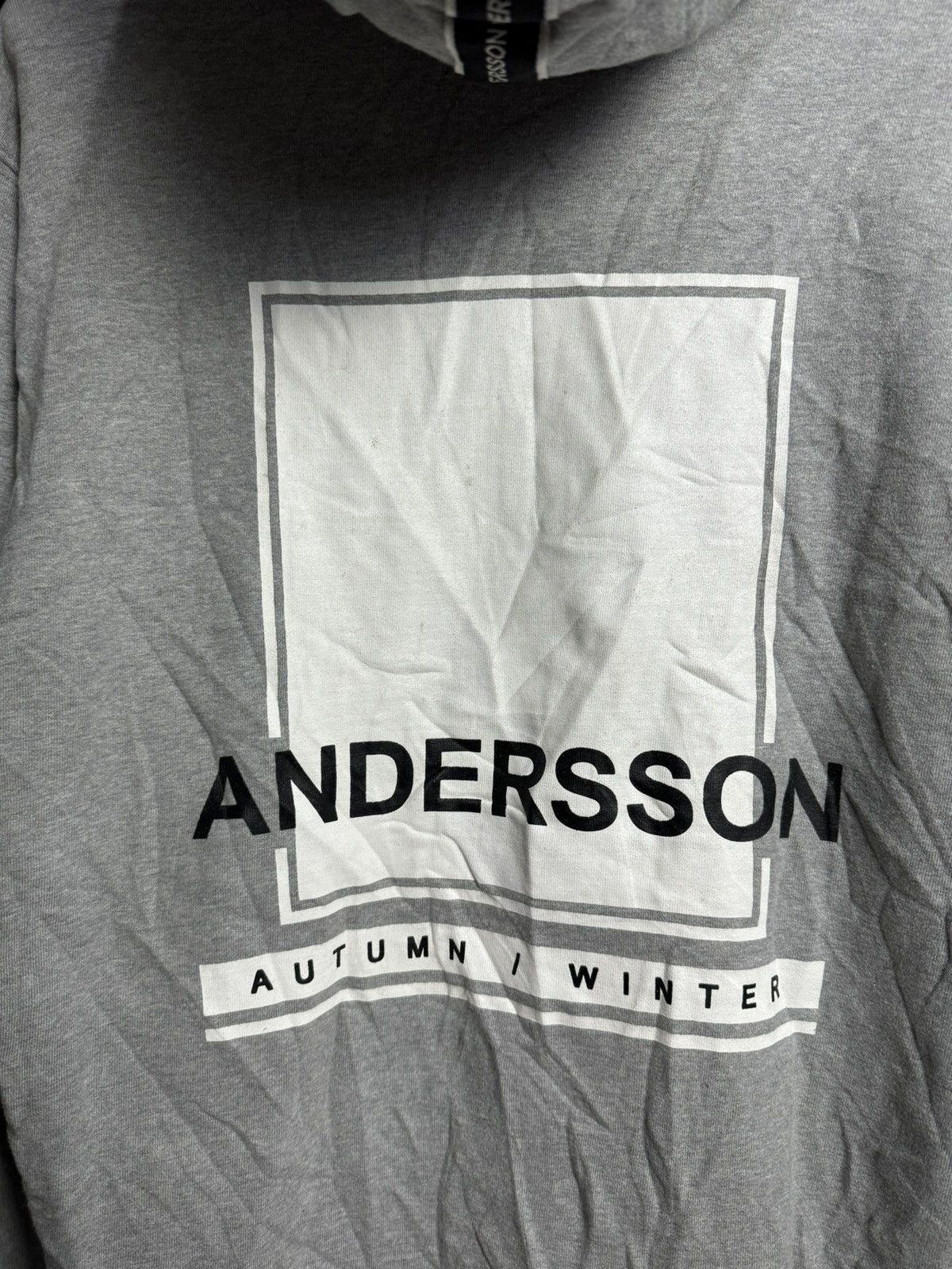 Andersson Bell × JW Anderson Andersson Bell Autumn Winter Hoodie Grey Size US L / EU 52-54 / 3 - 3 Thumbnail