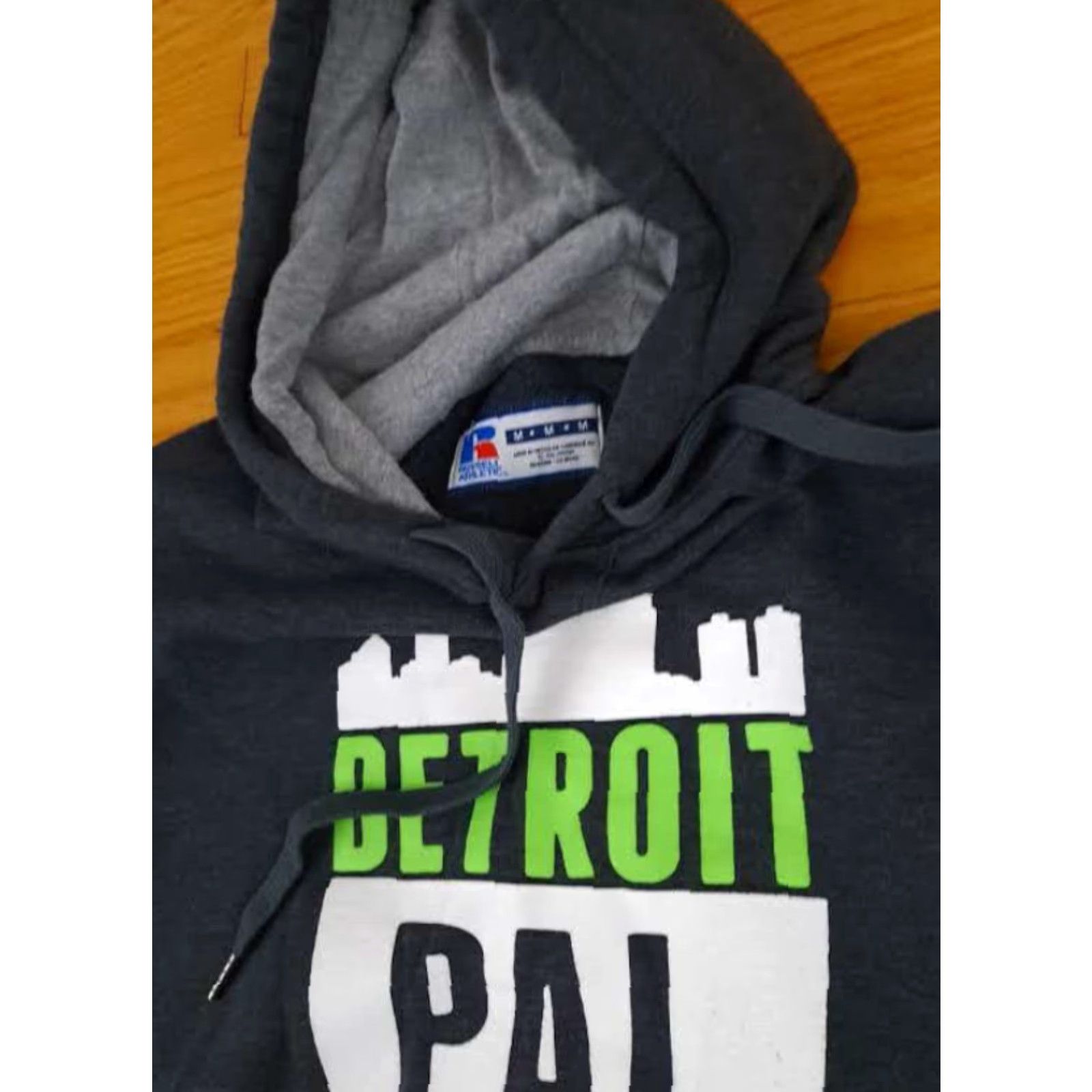 Vintage VINTAGE Detroit Police Athletic League Black Riddell Athletic Sweatshirt Pullover M Black Mens/Womens? Size US M / EU 48-50 / 2 - 3 Thumbnail