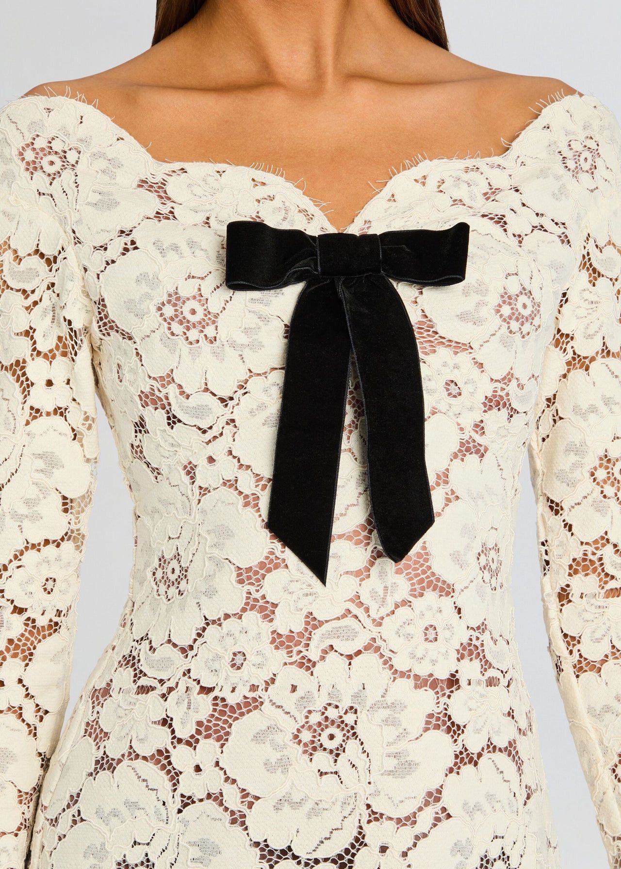 Retrofete The Perdita Lace Dress Size S / US 4 / IT 40 - 2 Thumbnail