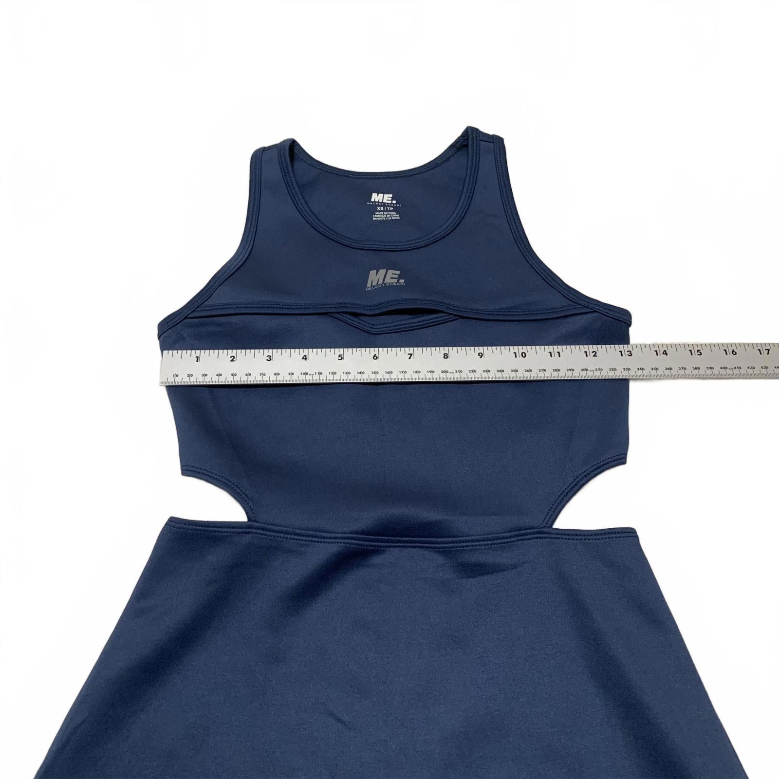 Other Melody Ehsani ME Blue Skirt Jumper Dress Size XS Size 26" / US 2 / IT 38 - 5 Thumbnail