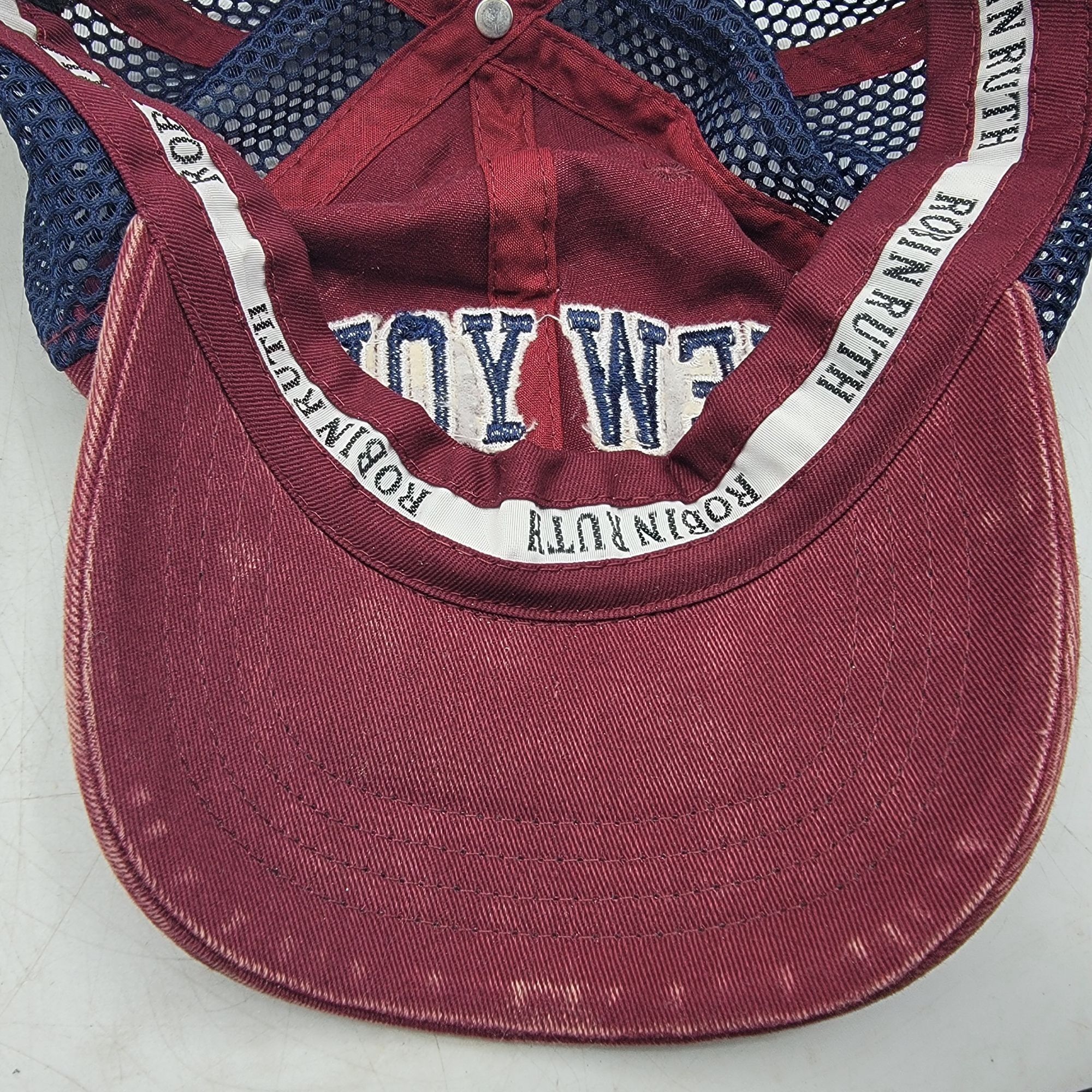 Robin Ruth Robin Ruth New York Original Red Blue Trucker Hat Cap Casual Size ONE SIZE - 8 Thumbnail