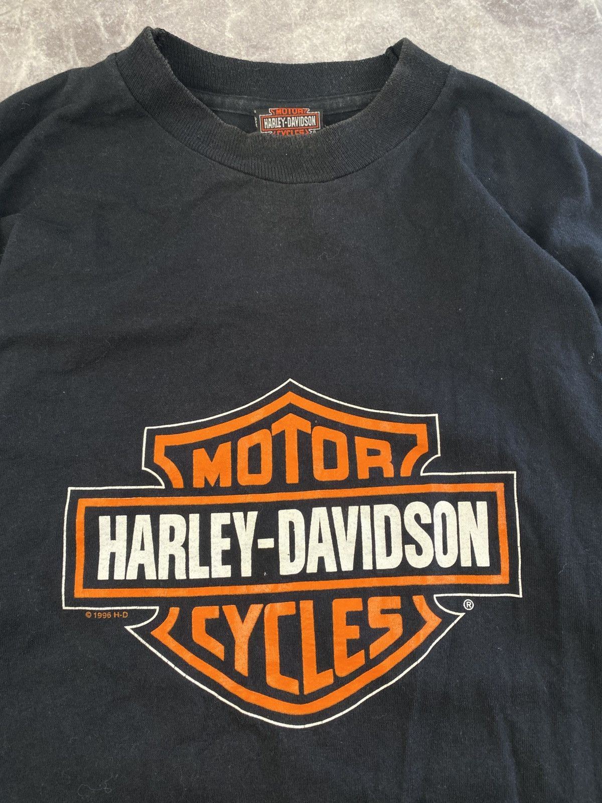 Harley Davidson Harley Davidson 1996 Black Bear Long Sleeve T-shirt Size: M Size US M / EU 48-50 / 2 - 2 Thumbnail