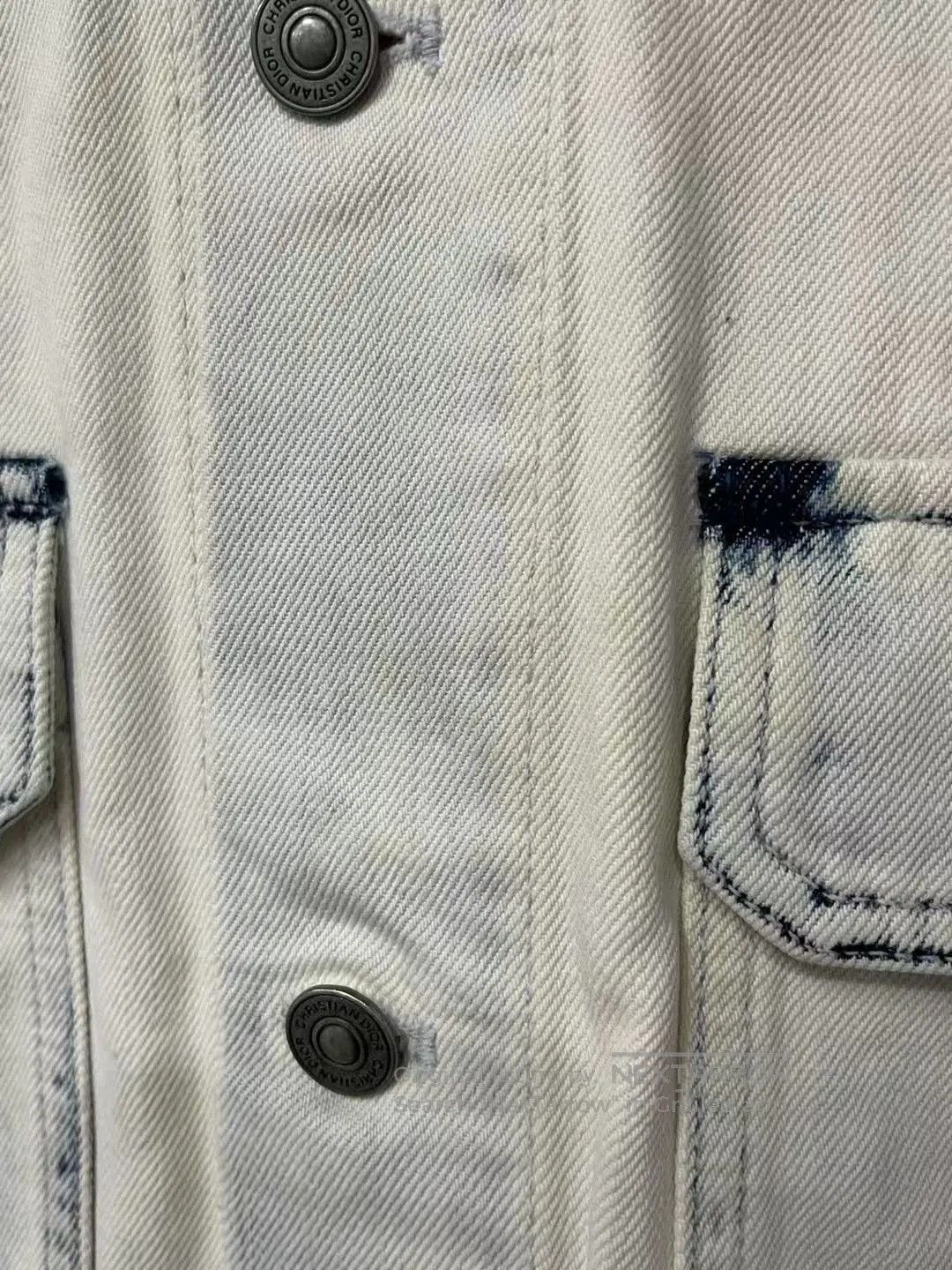 Dior Dior Tie-Dye Denim Jacket. Size US XS / EU 42 / 0 - 7 Thumbnail