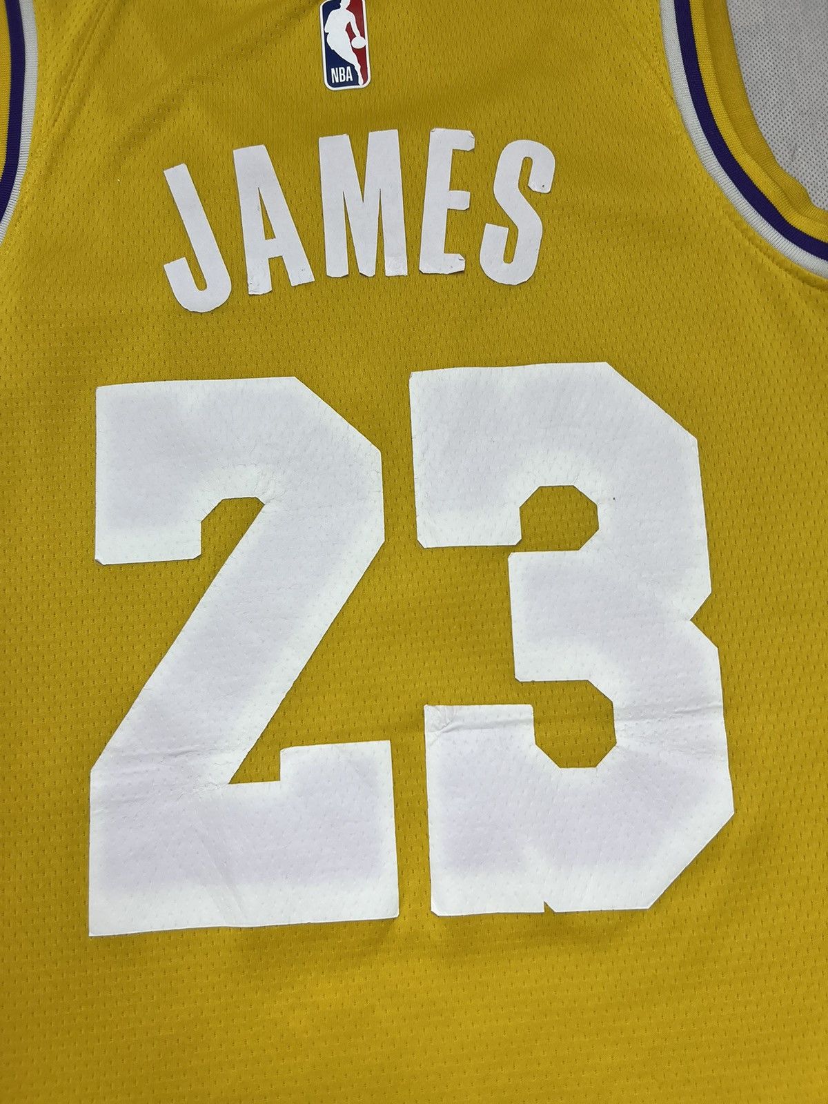 NBA × Nike Jersey Nike Los Angeles Lakers 23 Lebron James NBA Size US S / EU 44-46 / 1 - 8 Thumbnail