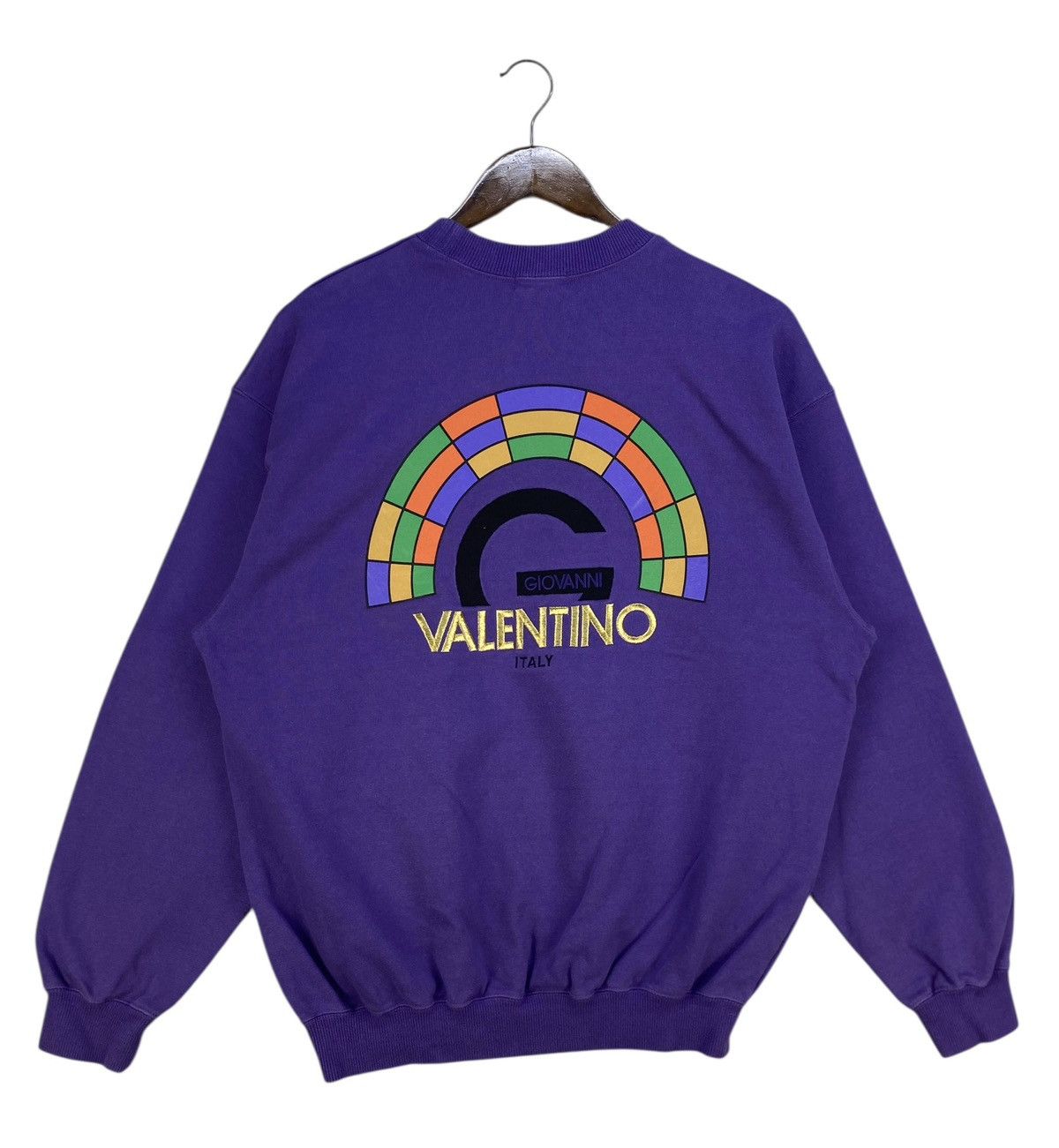 Giovanni Valentino Vintage Giovanni Valentino Sweatshirt Size US M / EU 48-50 / 2 - 1 Thumbnail