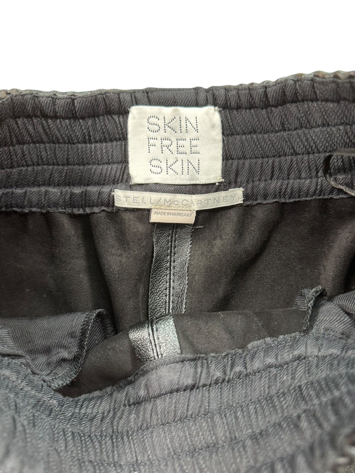 Stella McCartney Stella McCartney Leather Wide Leg Trousers Size 36" / US 14 / IT 50 - 6 Thumbnail