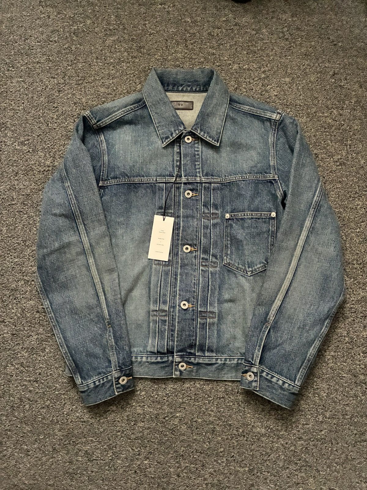 Vuja De Vuja De Ridley Curved Denim Affix Parka | Grailed