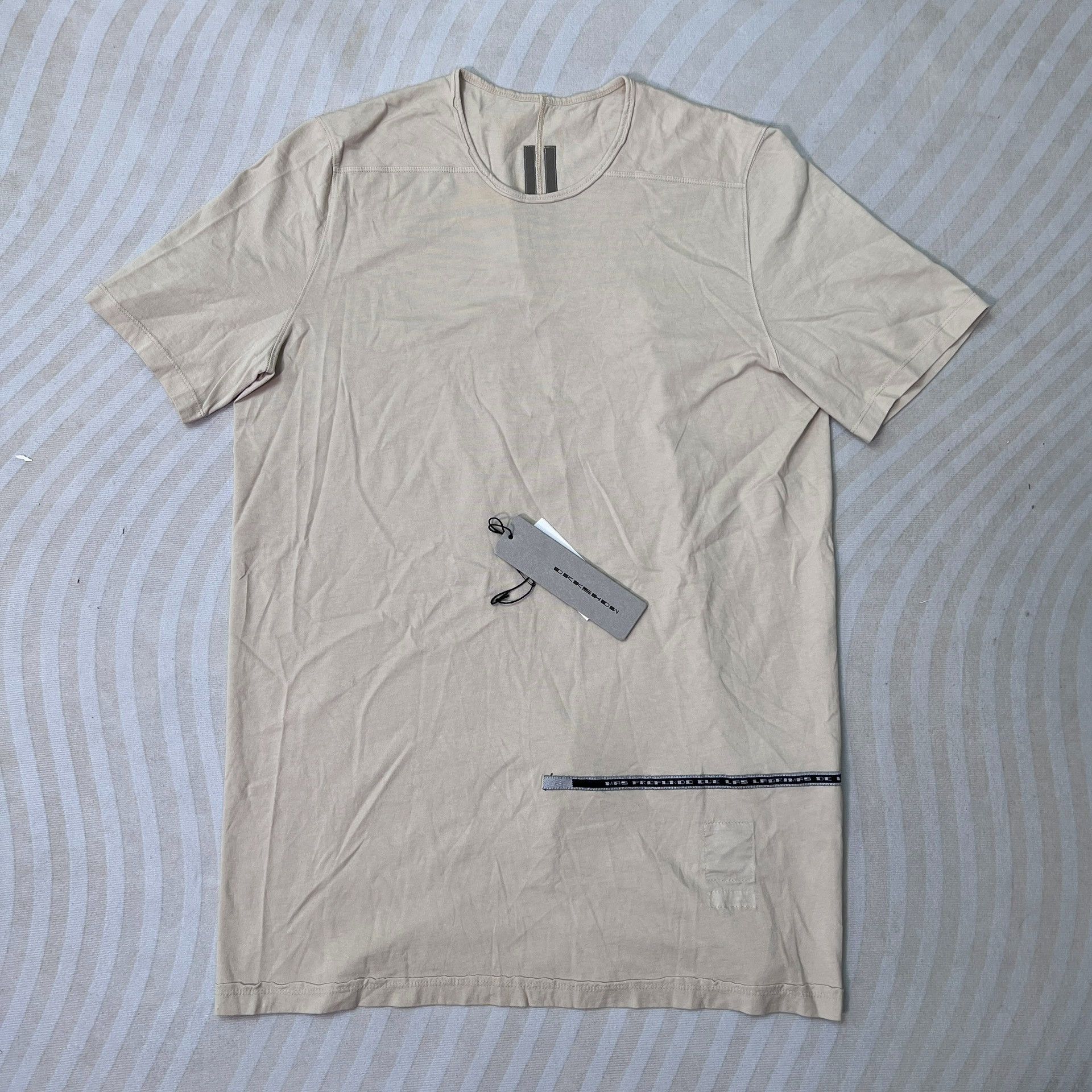 Rick Owens Drkshdw Rick Owens DRKSHDW Slogan T-Shirt Size US L / EU 52-54 / 3 - 1 Thumbnail