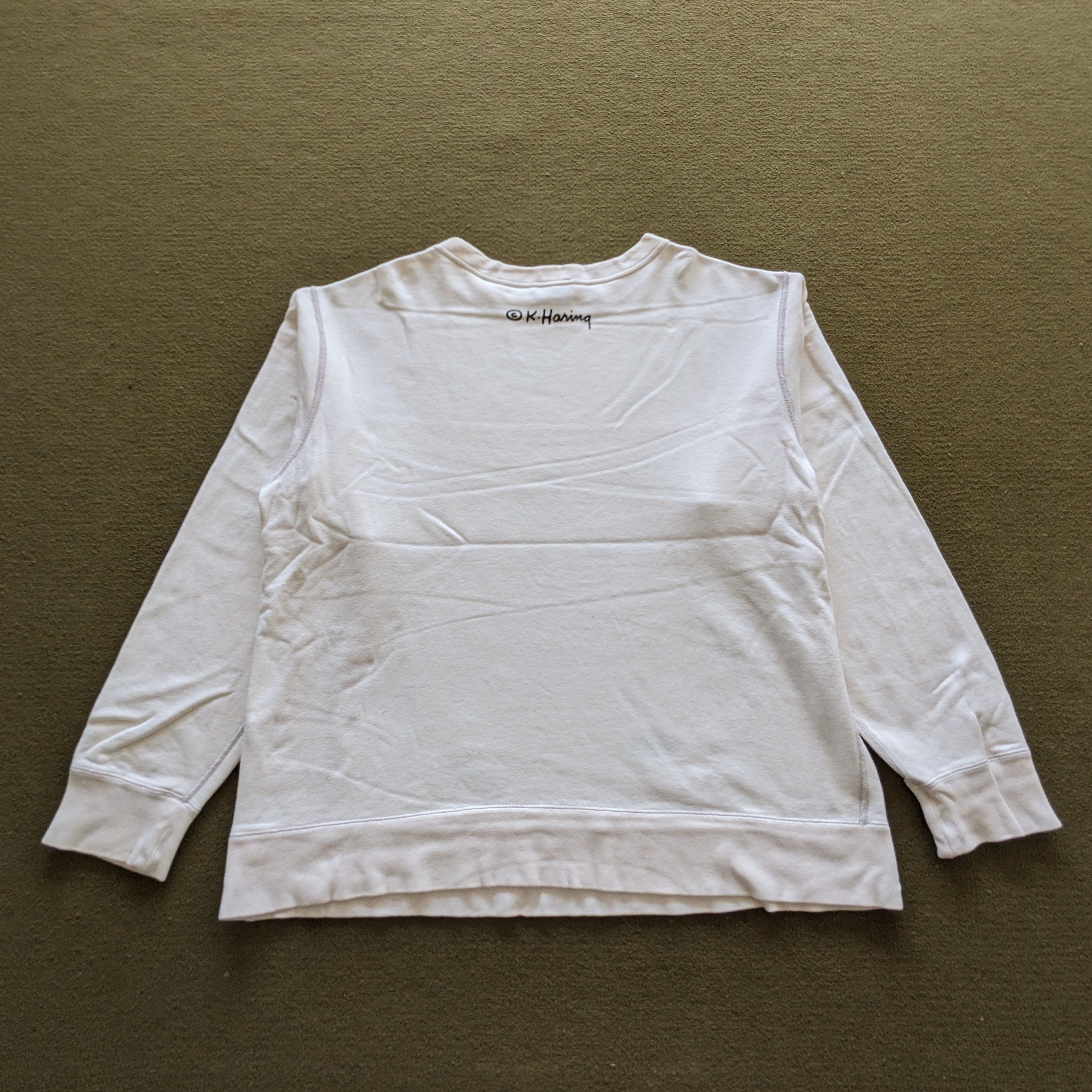 Vintage Vintage Keith Haring x Uniqlo Streetwear Style Sweatshirt Size US L / EU 52-54 / 3 - 4 Thumbnail