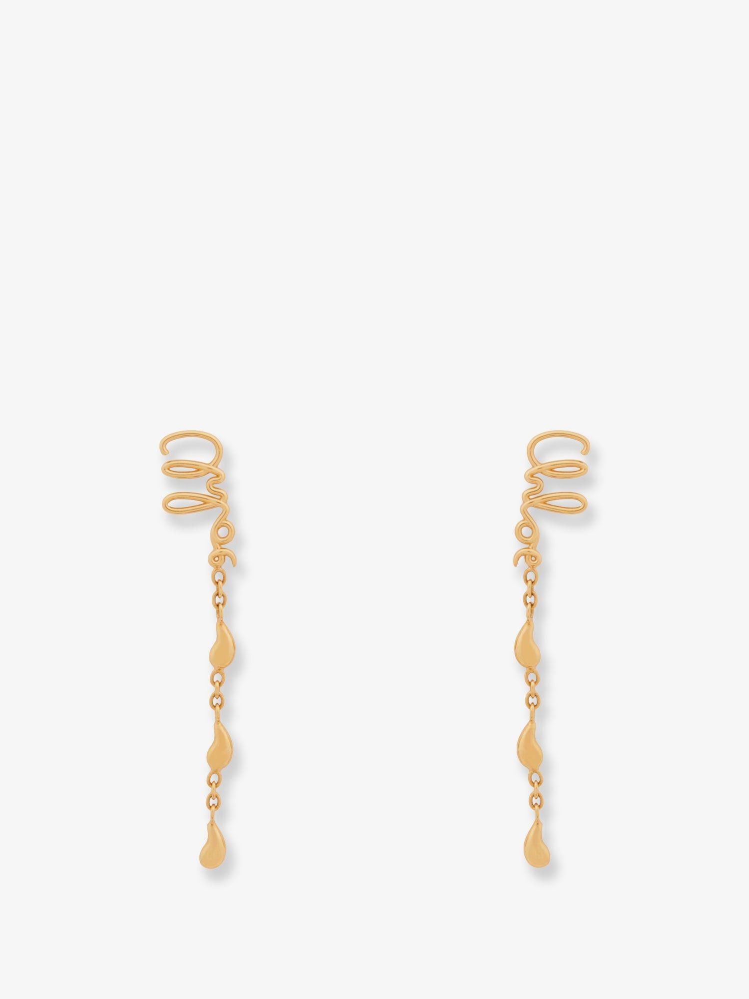 Chloe Chloe Iconic Metal Earrings Size ONE SIZE - 1 Thumbnail