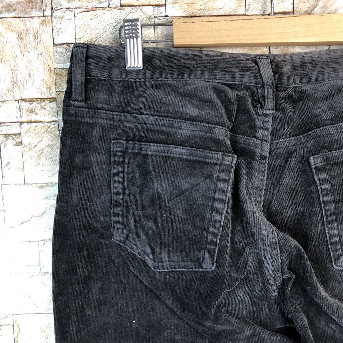Japanese Brand Top Valu Coduroy Black Casual Pants #A1127 Size US 30 / EU 46 - 14 Thumbnail
