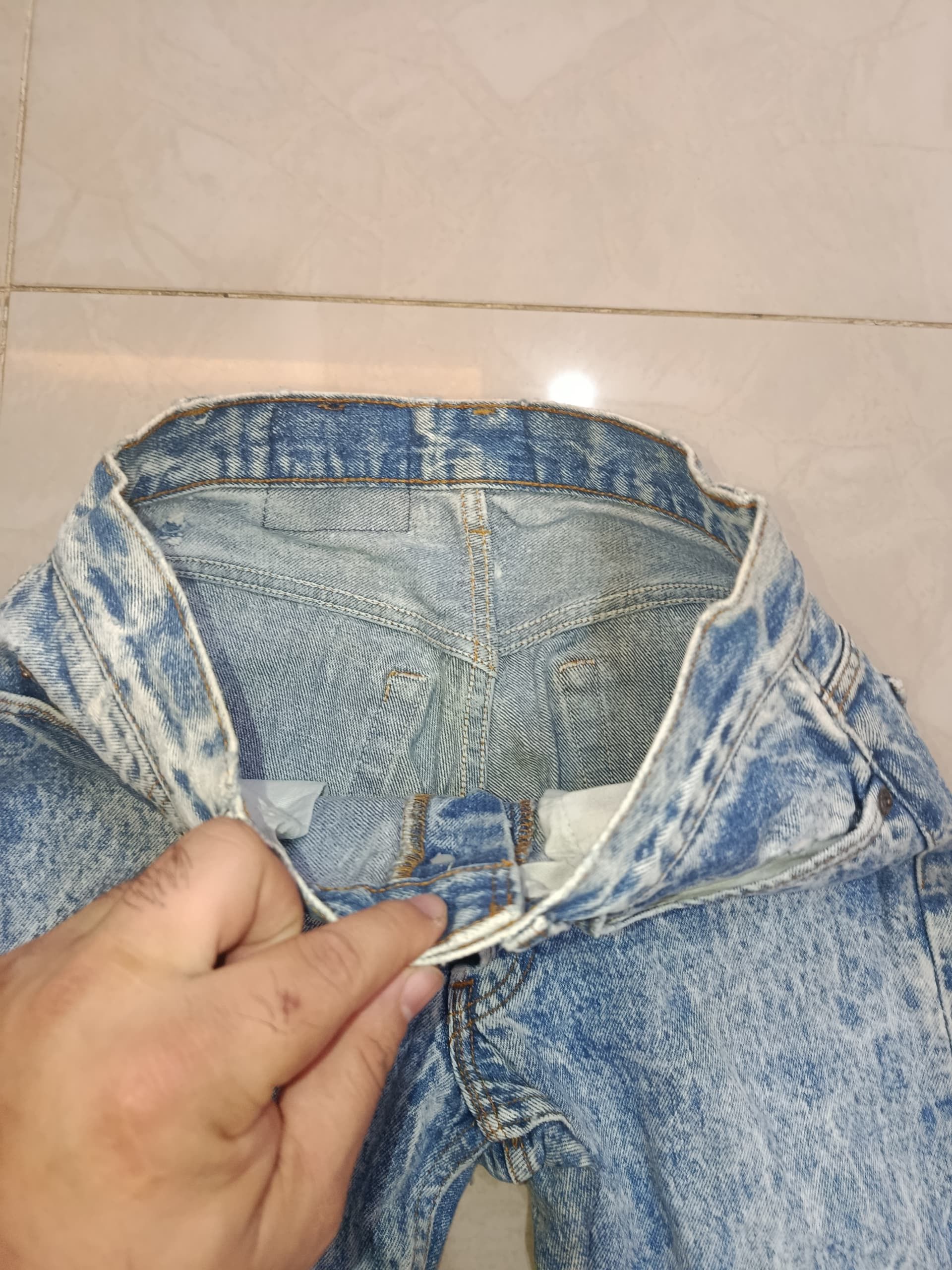 Levi's LEVIS 501 ACID WASH #552 DENIM Size US 29 - 5 Thumbnail