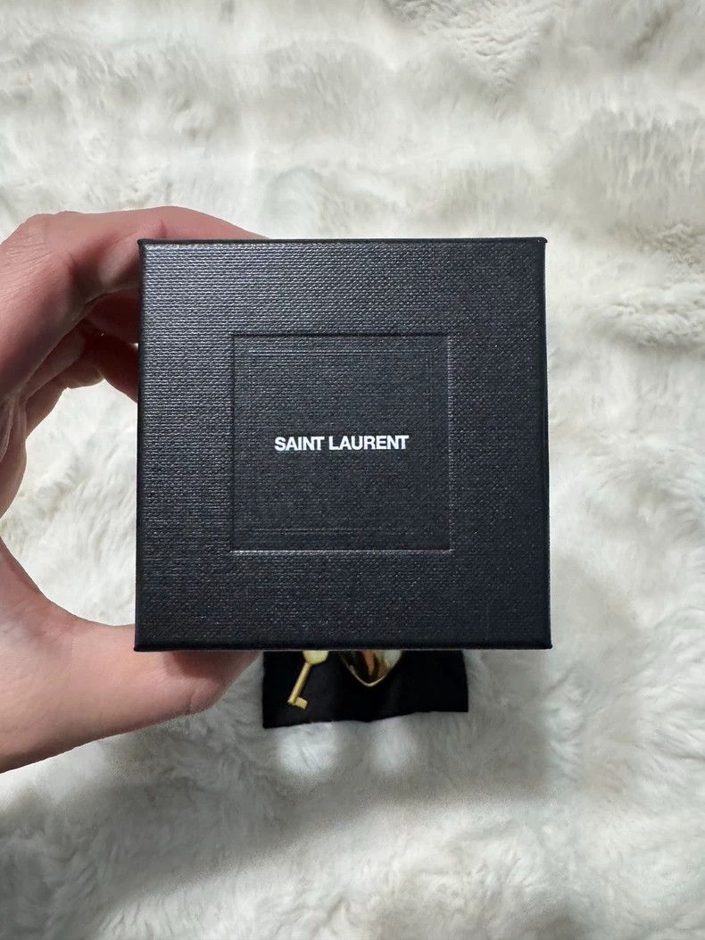 Saint Laurent Paris Saint Laurent Paris Love heart gold padlock 2505-Nextarrow Size ONE SIZE - 4 Thumbnail
