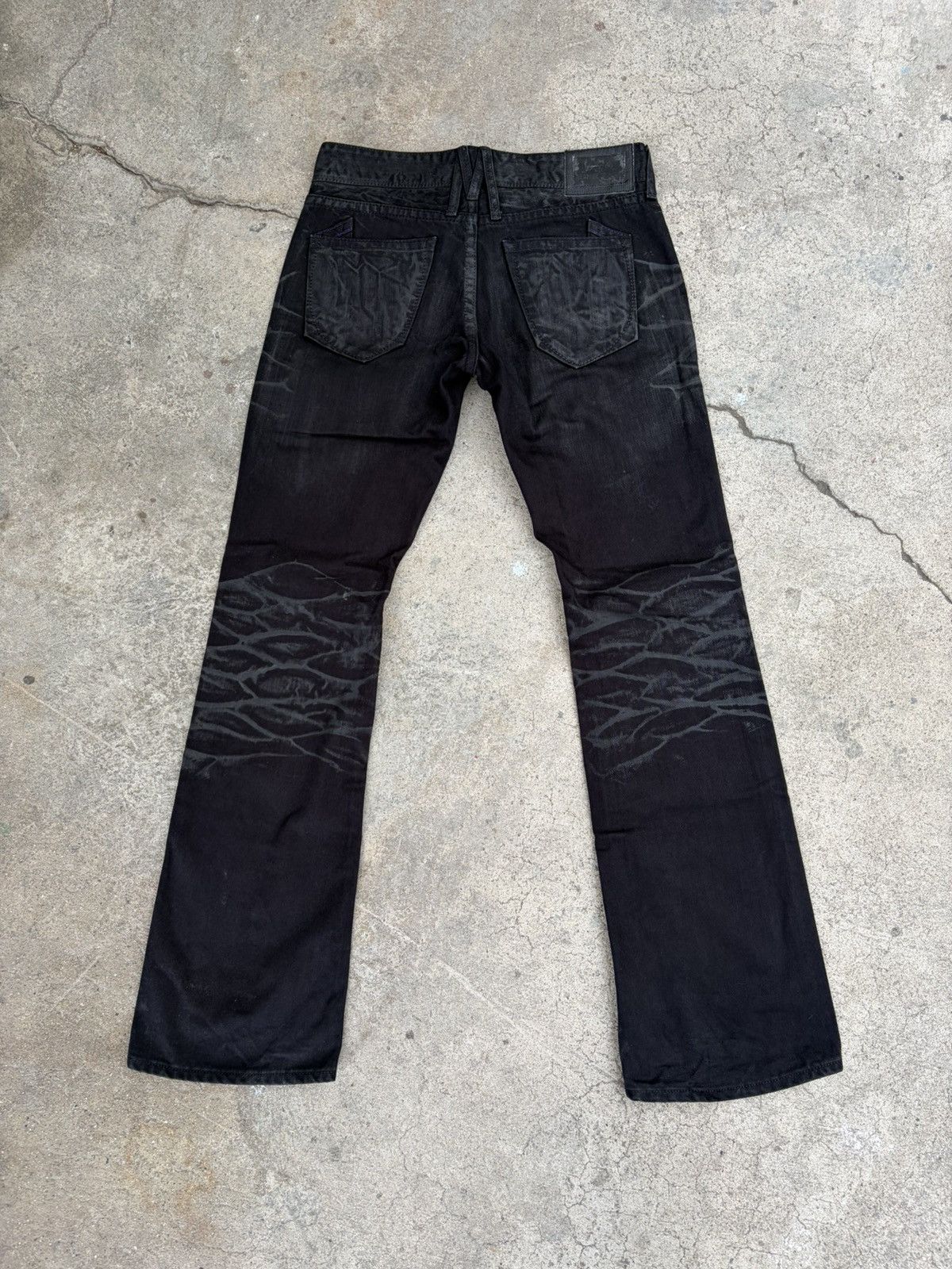 Murder License Murder License Flare Low Rise Jeans Size US 30 / EU 46 - 2 Thumbnail