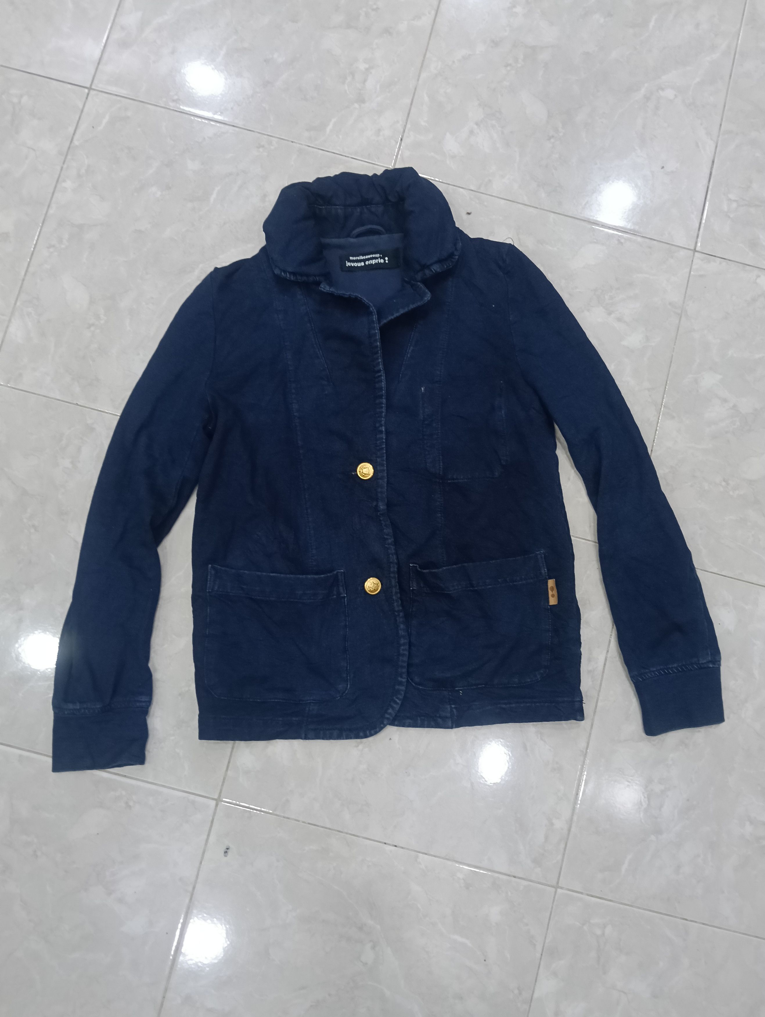 Issey Miyake Issey Miyake Merci beaucoup Like Shawl Collar Size M / US 6-8 / IT 42-44 - 1 Thumbnail