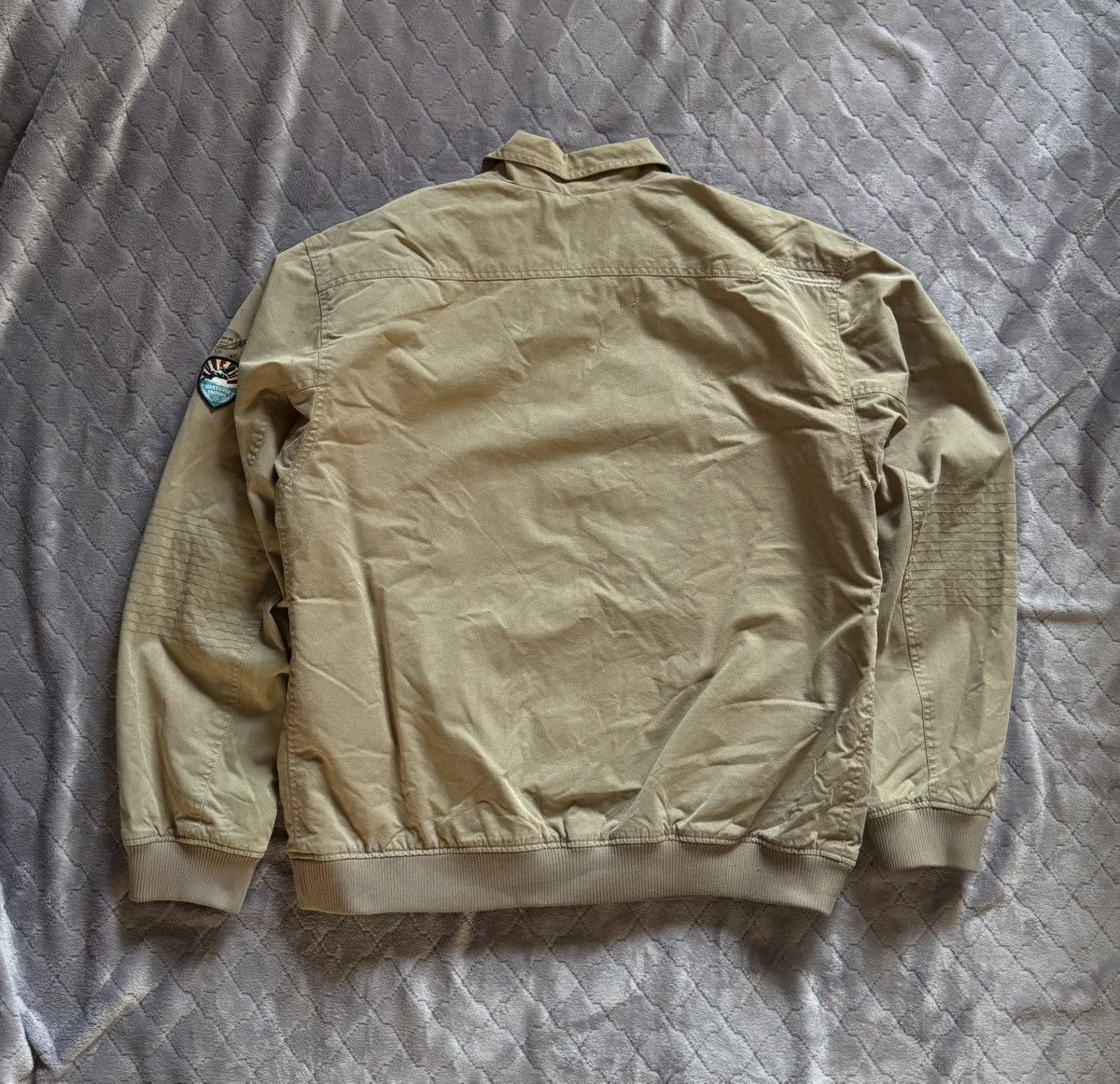 Quiksilver × Vintage Vintage y2k Quiksilver Bomber Jacket Size US XXL / EU 58 / 5 - 2 Thumbnail