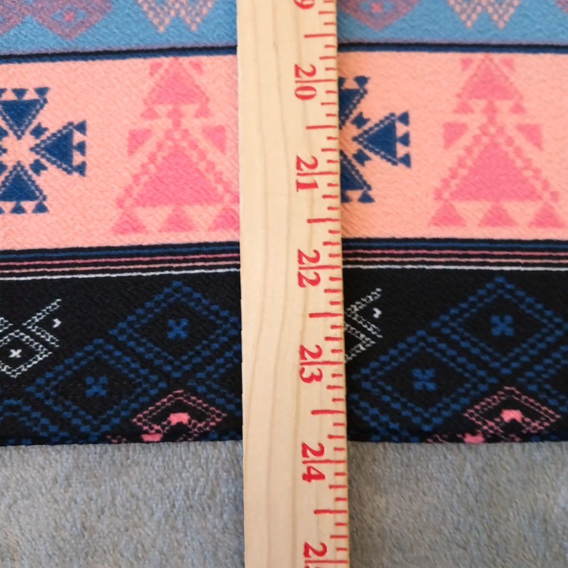 Vintage LuLaRoe Skirt Knee Length L Pink Geometric Stretch Pencil Casual Women Regular Size 36" / US 14 / IT 50 - 3 Thumbnail
