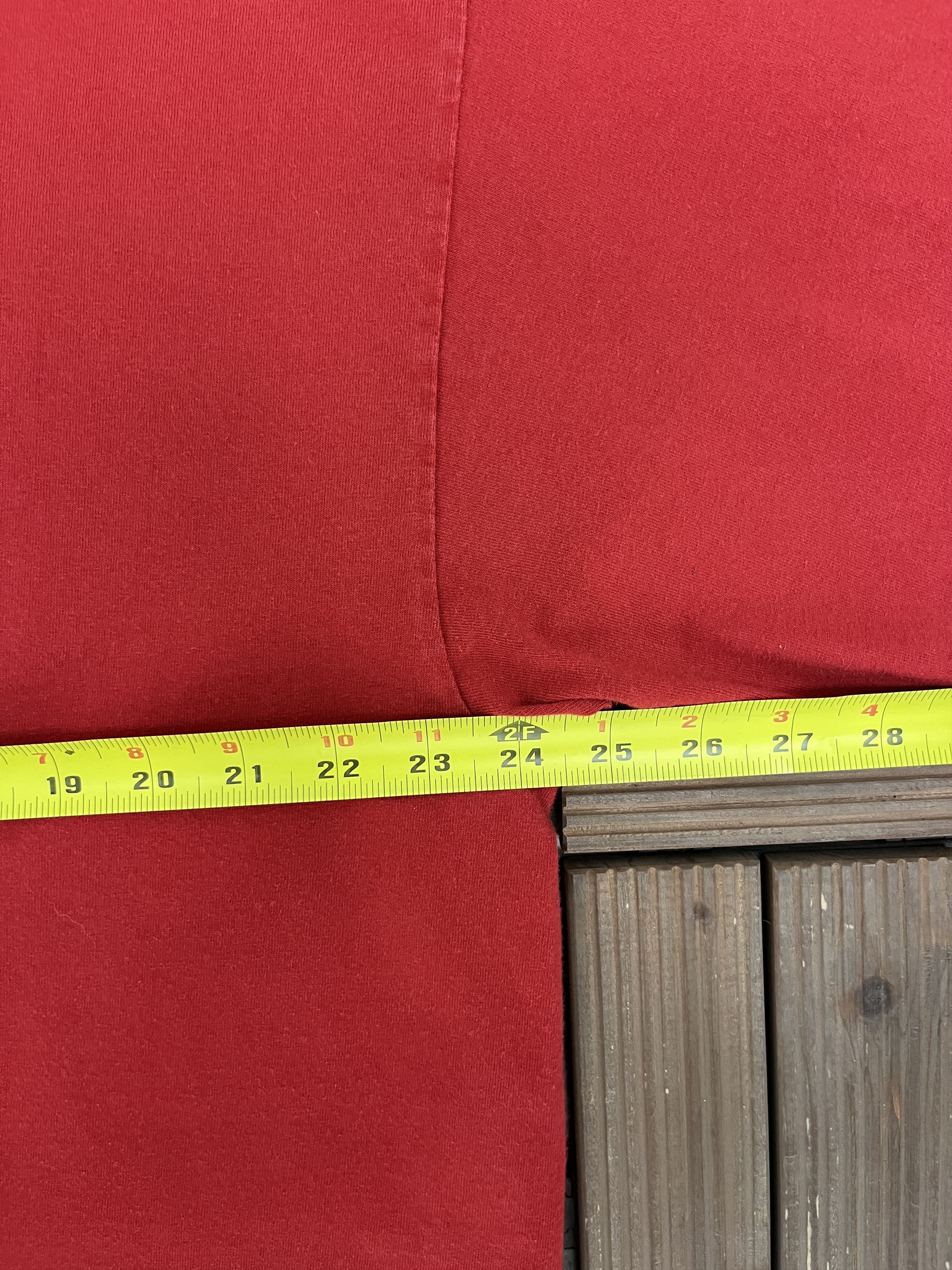 Nike × Vintage Nike Swoosh Vintage Red T-Shirt Tee Size US XL / EU 56 / 4 - 6 Thumbnail