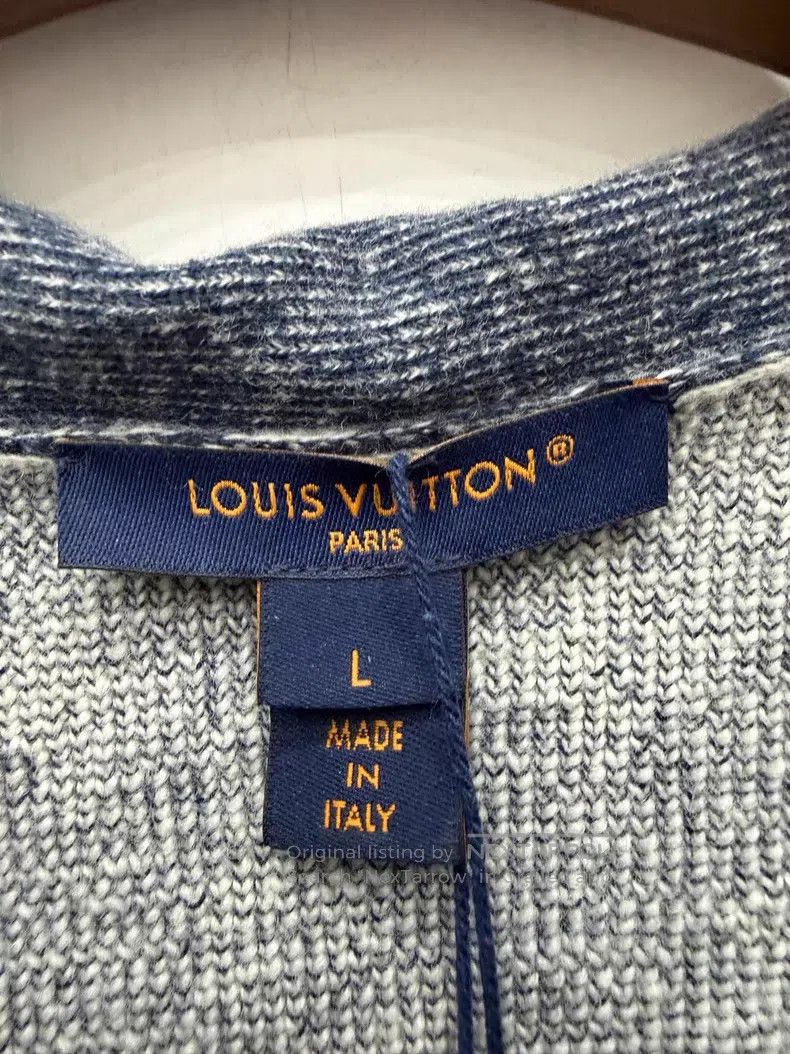 Louis Vuitton Louis Vuitton 24 New Old Flower Chain Long Sleeve Sweatshi Size US L / EU 52-54 / 3 - 3 Thumbnail