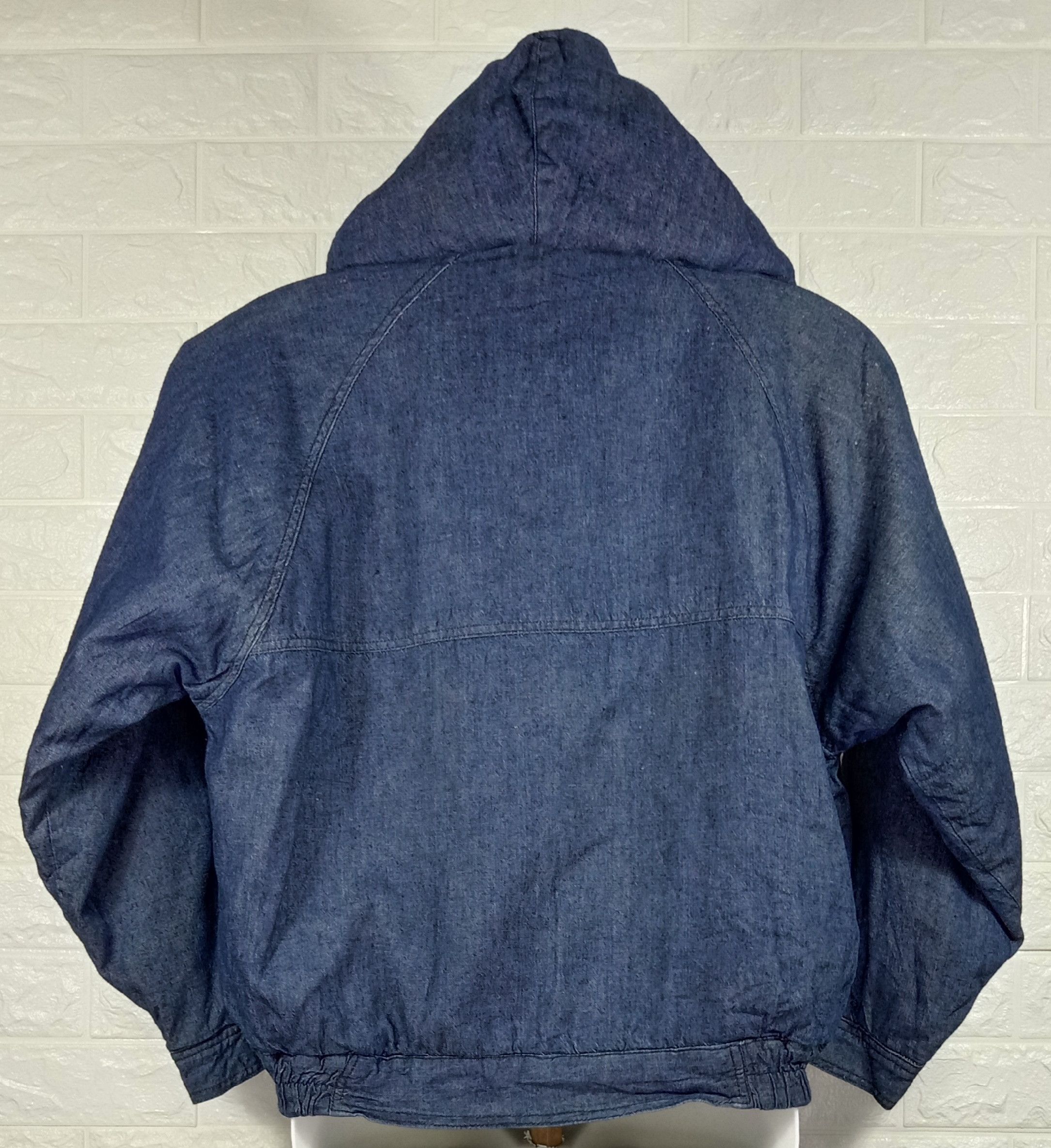 Japanese Brand Vintage Japanese Brand TLLETT Hoodie Denim Jacket Size US L / EU 52-54 / 3 - 4 Thumbnail