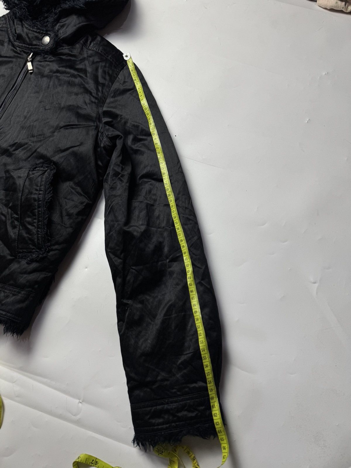 Le Grande Bleu (L.G.B.) Japanese Faux Fur Black Hoodie Jacket Size US S / EU 44-46 / 1 - 8 Thumbnail