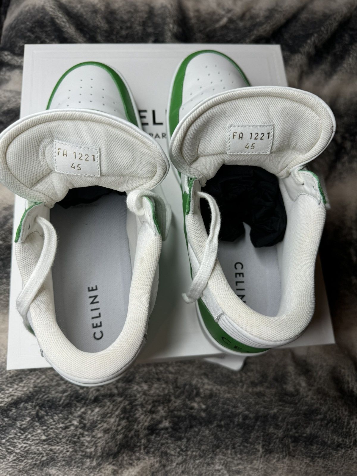 Celine Celine Paris Trainer Calfskin Size US 12 / EU 45 - 10 Thumbnail