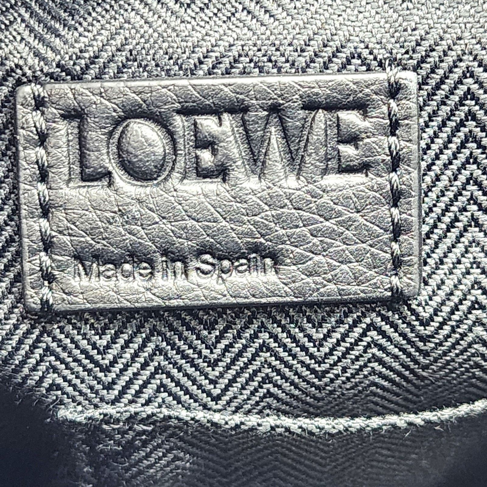 Loewe Military Messenger Crossbody Grained Leather Bag Black Size ONE SIZE - 9 Thumbnail