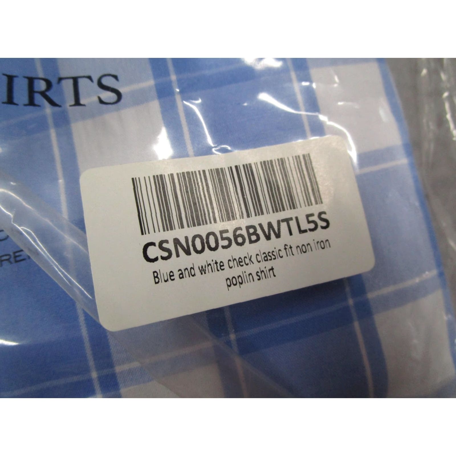 Charles Tyrwhitt Charles Tyrwhitt Shirt Mens Large Blue Check Non Iron Classic Fit Button Down Size US L / EU 52-54 / 3 - 4 Thumbnail