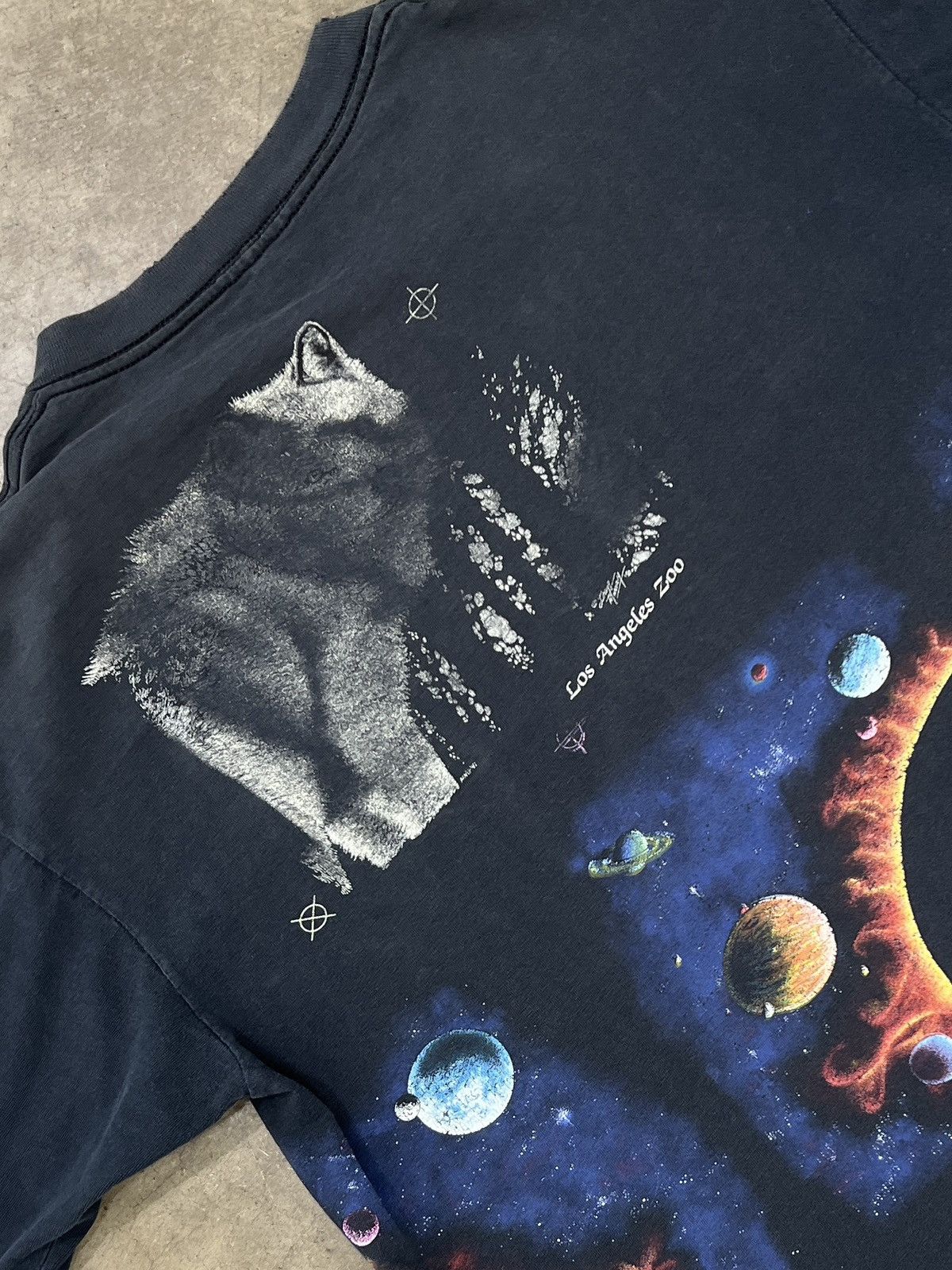 Vintage Vintage AOP Los Angeles Zoo Nature Solar System Tee Large Size US L / EU 52-54 / 3 - 4 Thumbnail