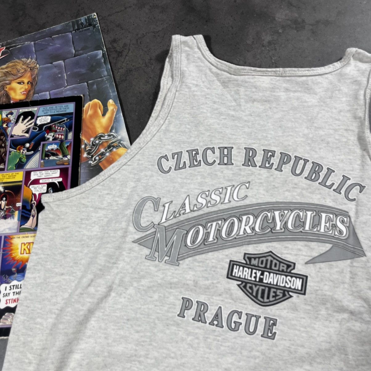 Harley Davidson Harley Davidson Czech Republic Prague Center Logo Tee Tshirt Size US M / EU 48-50 / 2 - 12 Thumbnail
