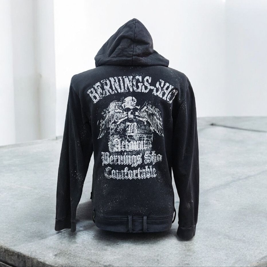 BERNINGS SHO Bernings Sho Rust Faded Punk Hoodie Sweatshirt Size US M / EU 48-50 / 2 - 1 Thumbnail