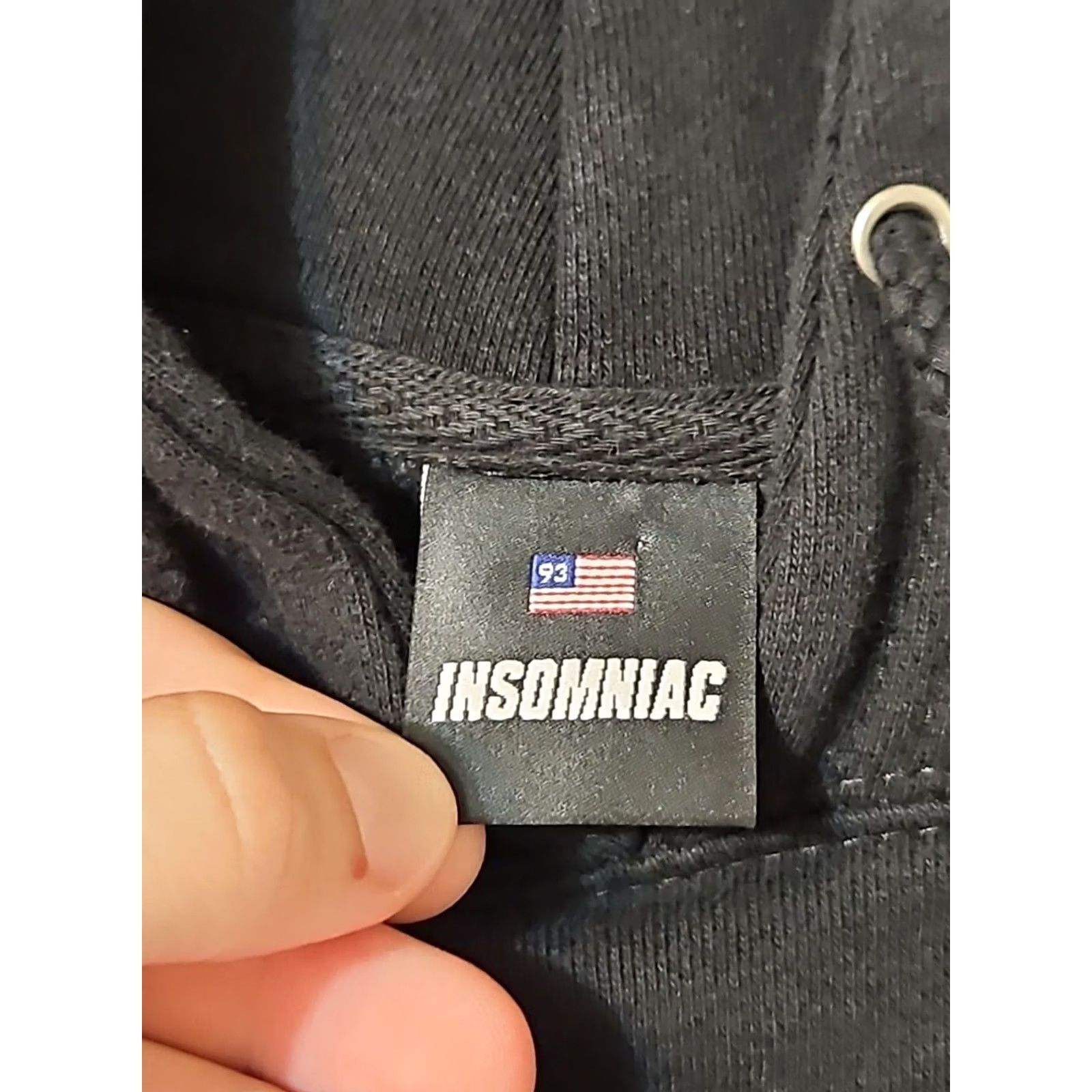 Vintage Insomniac Hoodie Black 3XL XXXL Florida 2021 EDM Diplo Size US XXL / EU 58 / 5 - 3 Thumbnail