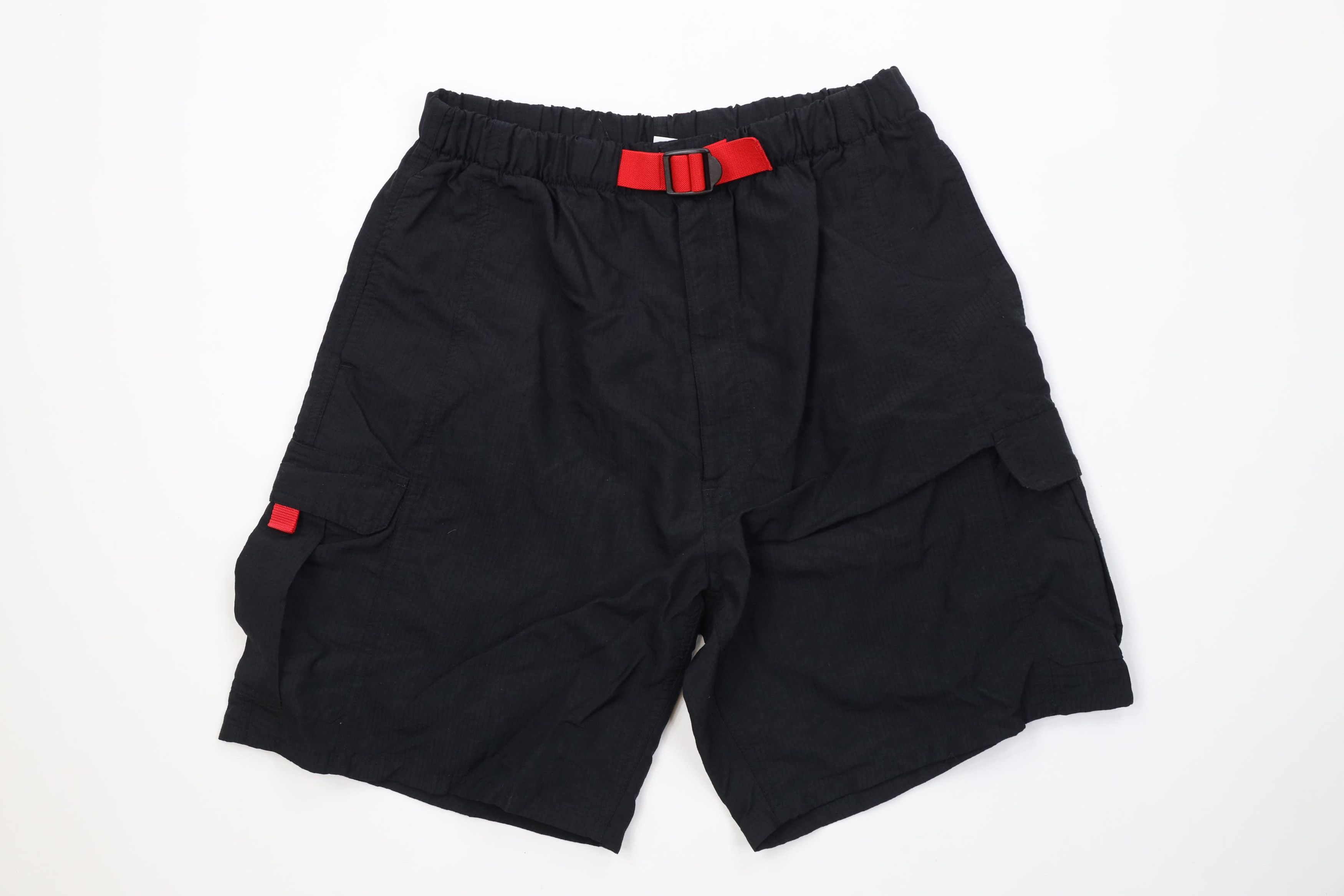 Marlboro Vintage 90s Marlboro Above Knee Belted Trekking Cargo Shorts Size US 30 / EU 46 - 1 Thumbnail