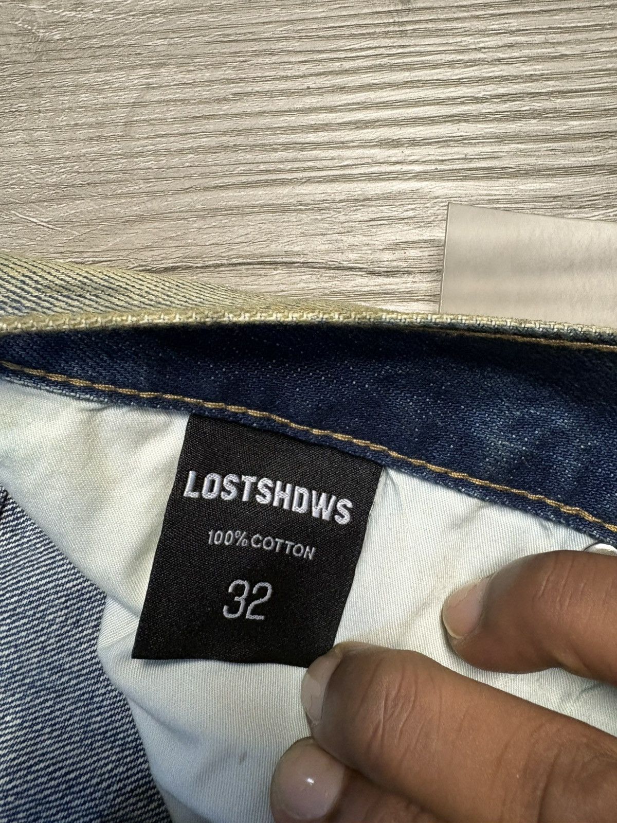 LOSTSHDWS Lost Shadows Dirty Denim Graphite Size US 32 / EU 48 - 10 Thumbnail
