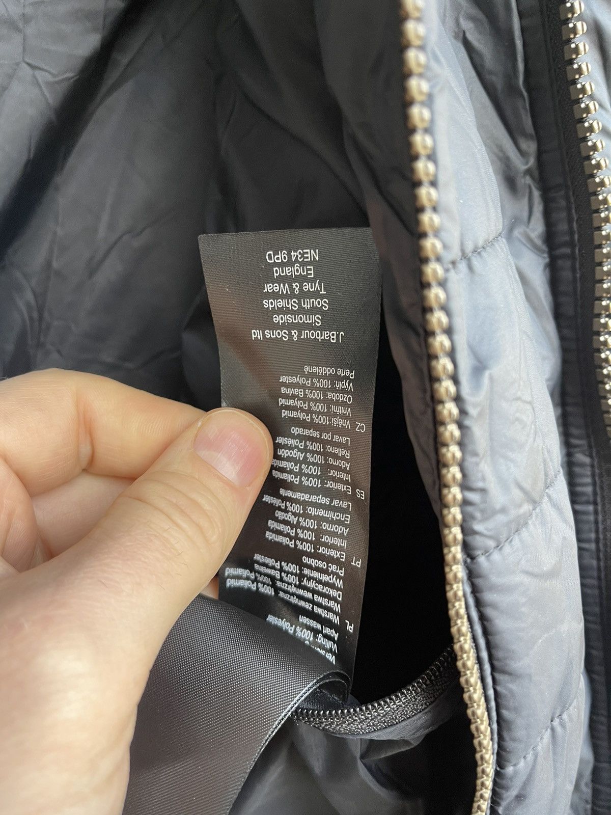 Barbour Barbour Roxbury British Jacket MQU0829 Black Quilted Coat Size US L / EU 52-54 / 3 - 11 Thumbnail