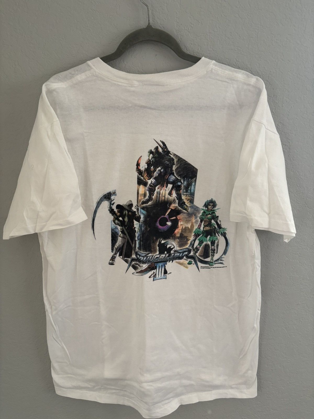 Playstation Vintage 90’s Soul Calibur 3 Video Game Promo Shirt Size US XL / EU 56 / 4 - 1 Thumbnail