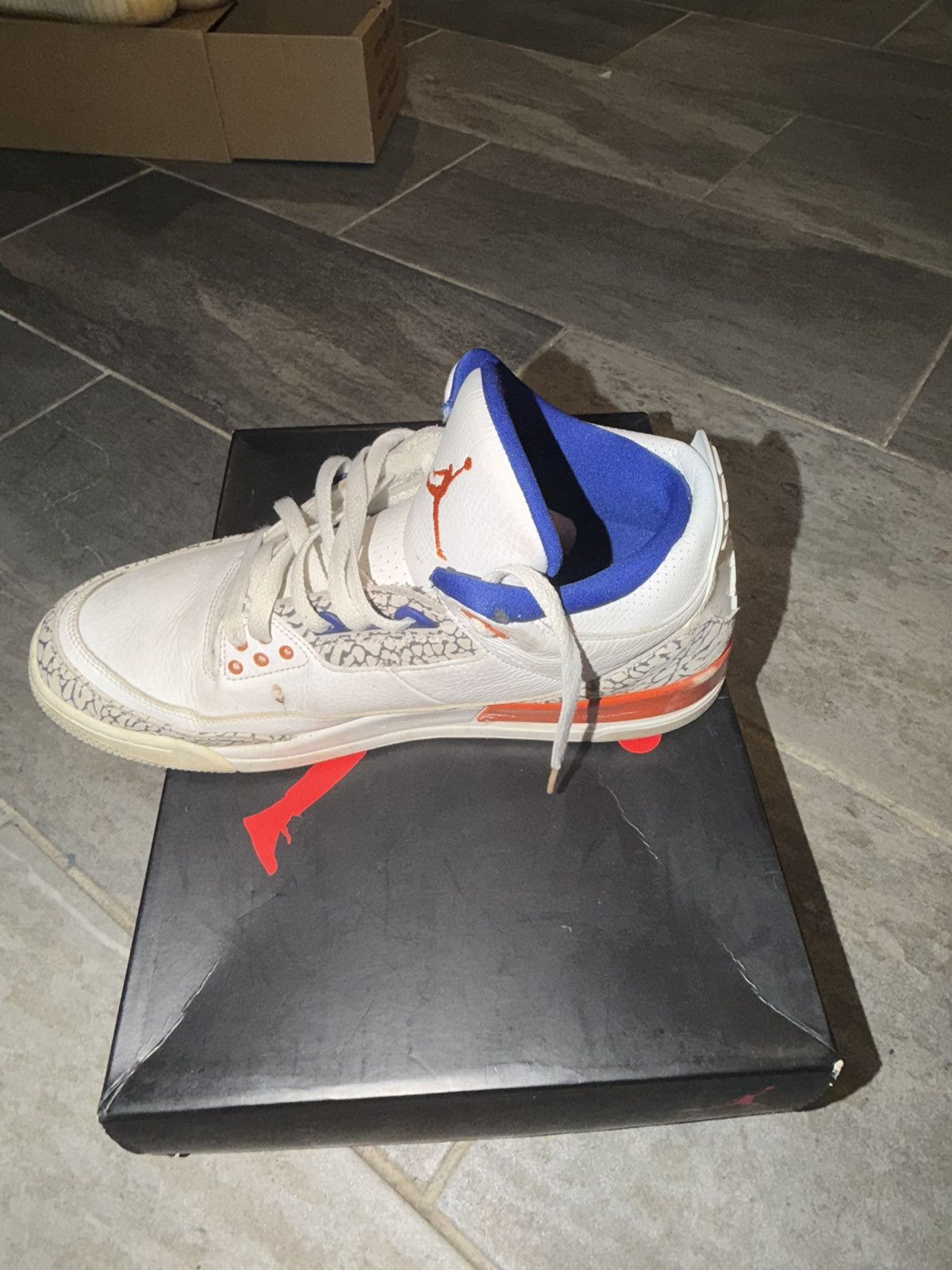 Jordan Brand Jordan 5 “Knicks” Size US 11.5 / EU 44-45 - 7 Thumbnail