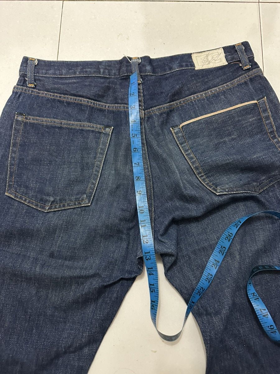 Electric Cottage VTG EC Good Enough Selvedge Distress Denim Size US 36 / EU 52 - 16 Thumbnail