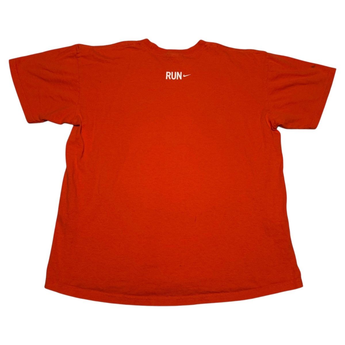 Nike × Vintage 2004 Nike Orange Stained Honolulu Marathon Shirt Adult Small Size US S / EU 44-46 / 1 - 5 Thumbnail