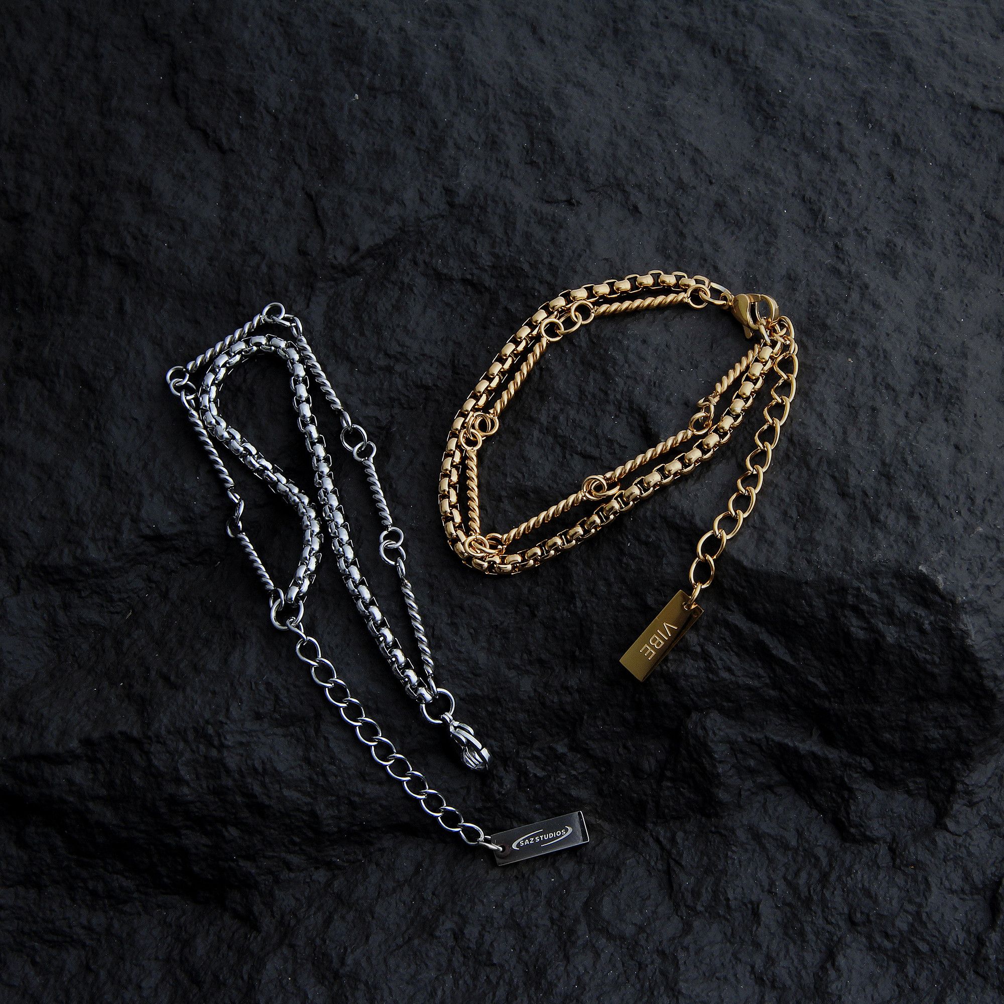 Jewelry Punk Bracelet Y2K Punk Chain Gotch Bracelets Chains Size ONE SIZE - 4 Thumbnail