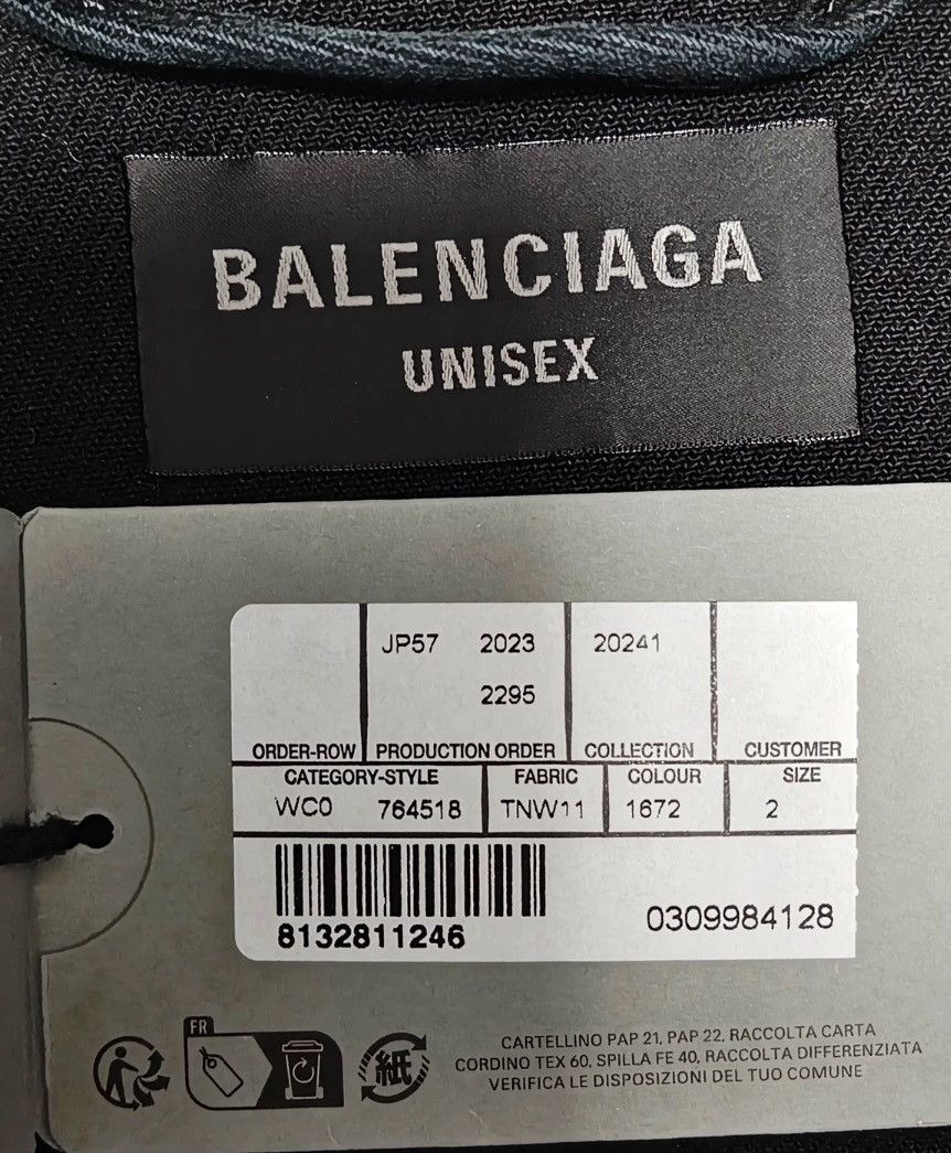 Balenciaga Balenciaga 24fw studded hoop Jean jacket 2412-Nextarrow Size US M / EU 48-50 / 2 - 4 Thumbnail